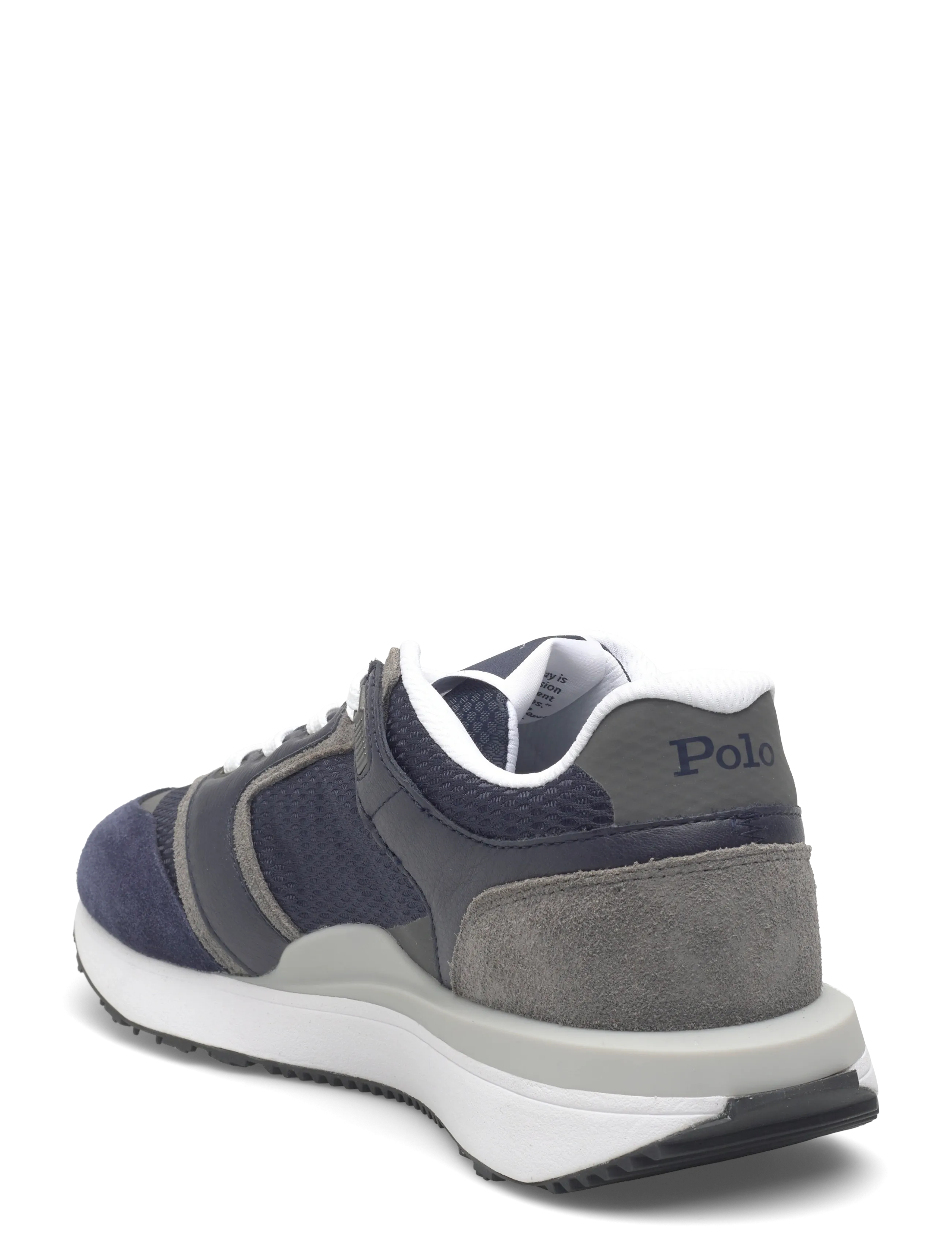 Polo Ralph Lauren - Train 89 Suede & Mesh Sneaker - lave sneakers - navy/grey - 2