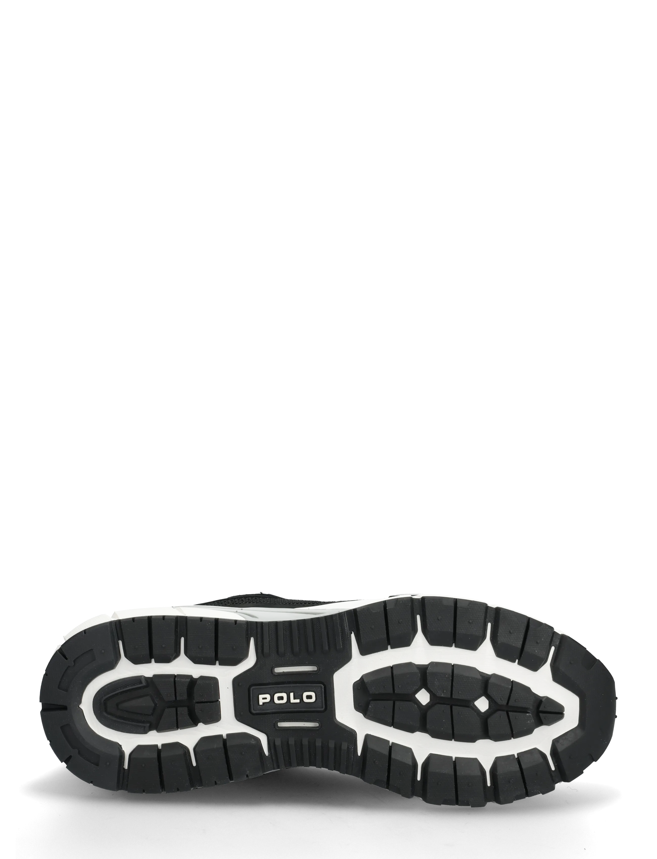 Polo Ralph Lauren - SUEDE/LEATHER/MESH-TRACKSTR 275-SK- - laag sneakers - black/dark grey - 4