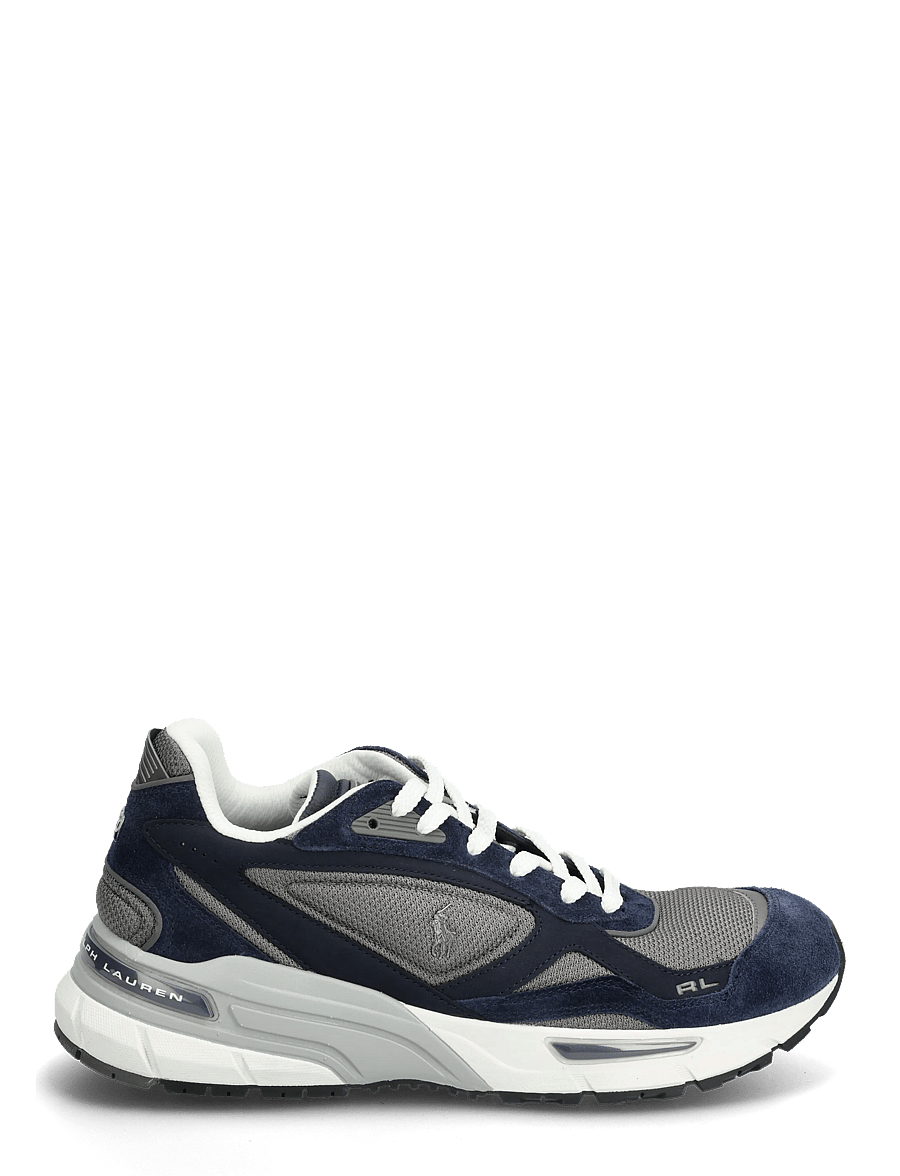 Polo Ralph Lauren - SUEDE/LEATHER/MESH-TRACKSTR 275-SK- - low-top sneaker - navy/grey - 1