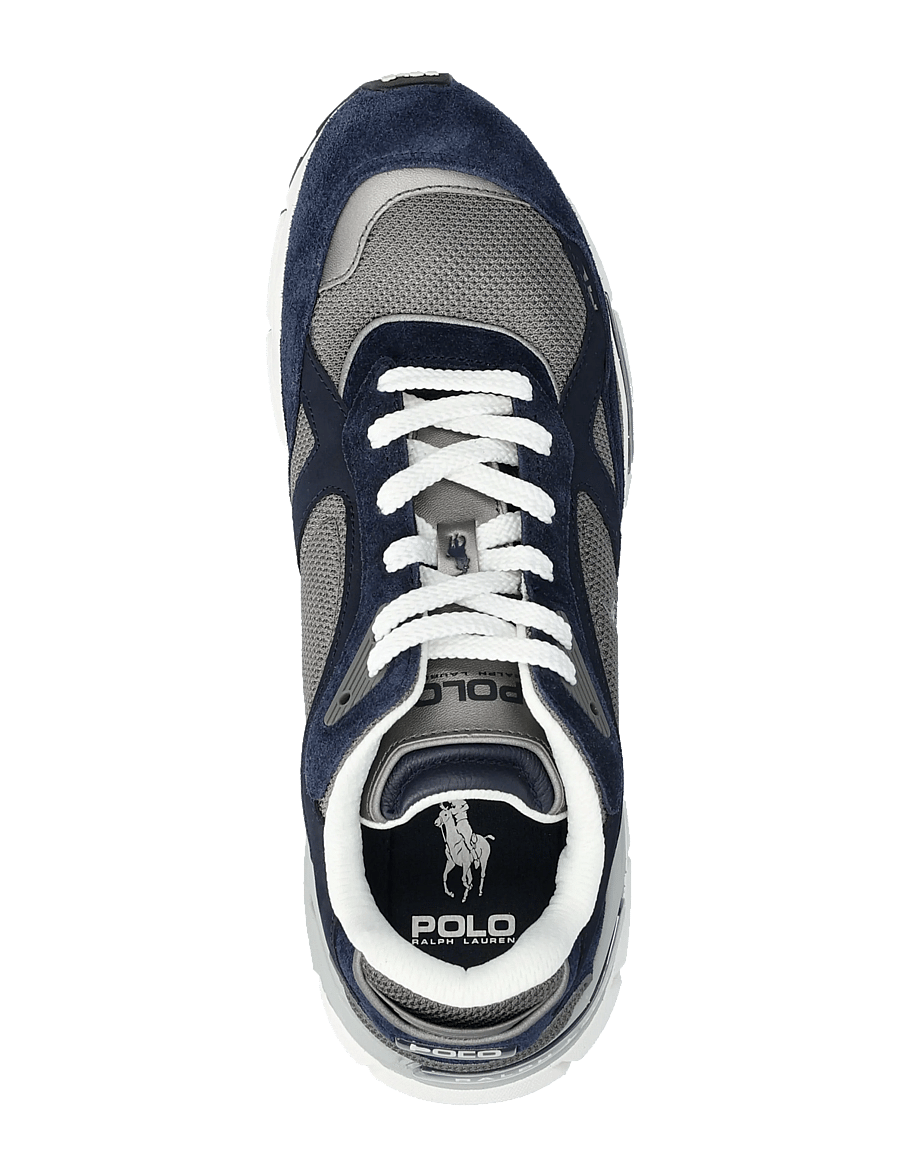 Polo Ralph Lauren - SUEDE/LEATHER/MESH-TRACKSTR 275-SK- - low-top sneaker - navy/grey - 3