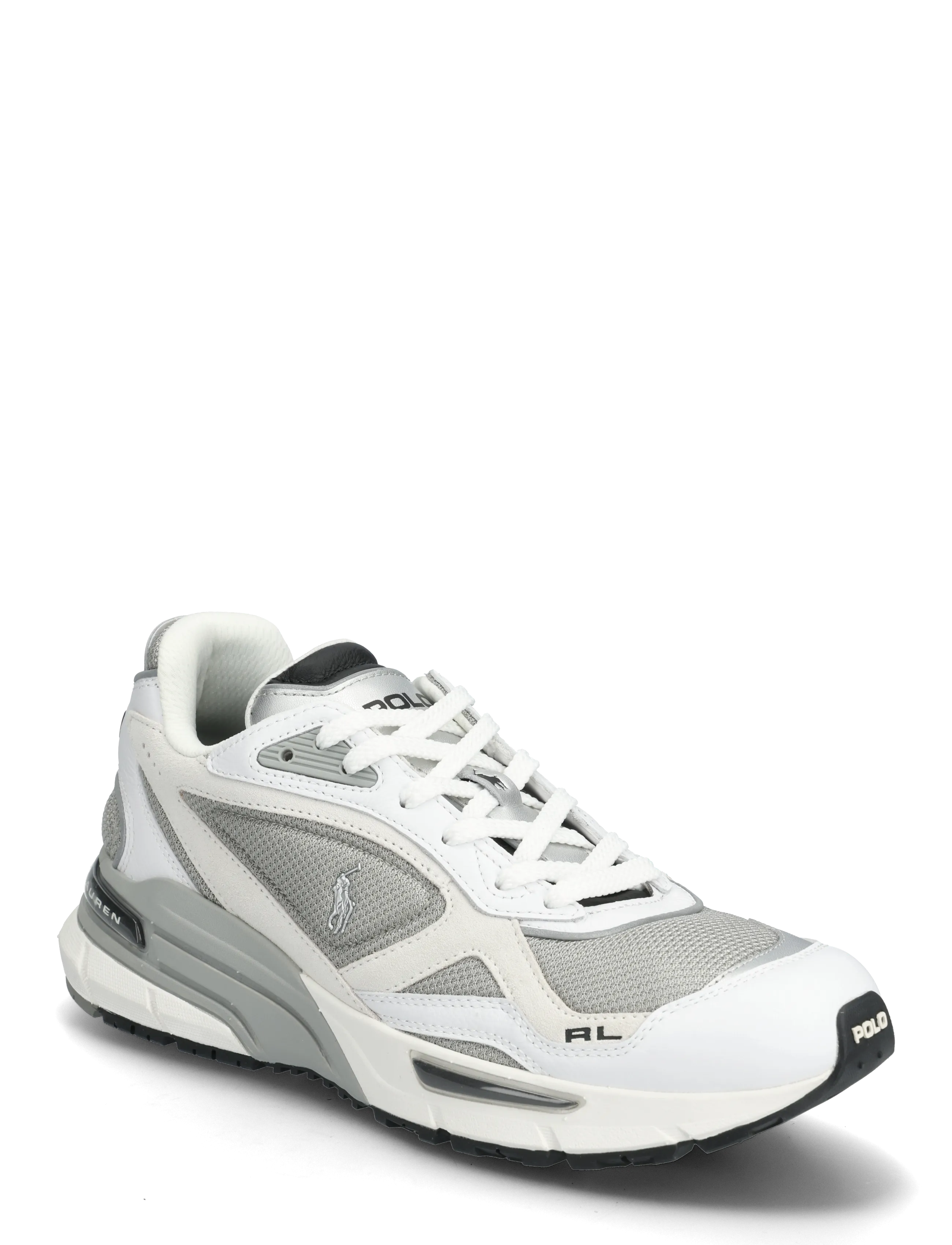 Polo Ralph Lauren SUEDE/LEATHER/MESH-TRACKSTR 275-SK- - Sneakers - WHITE/GREY / white