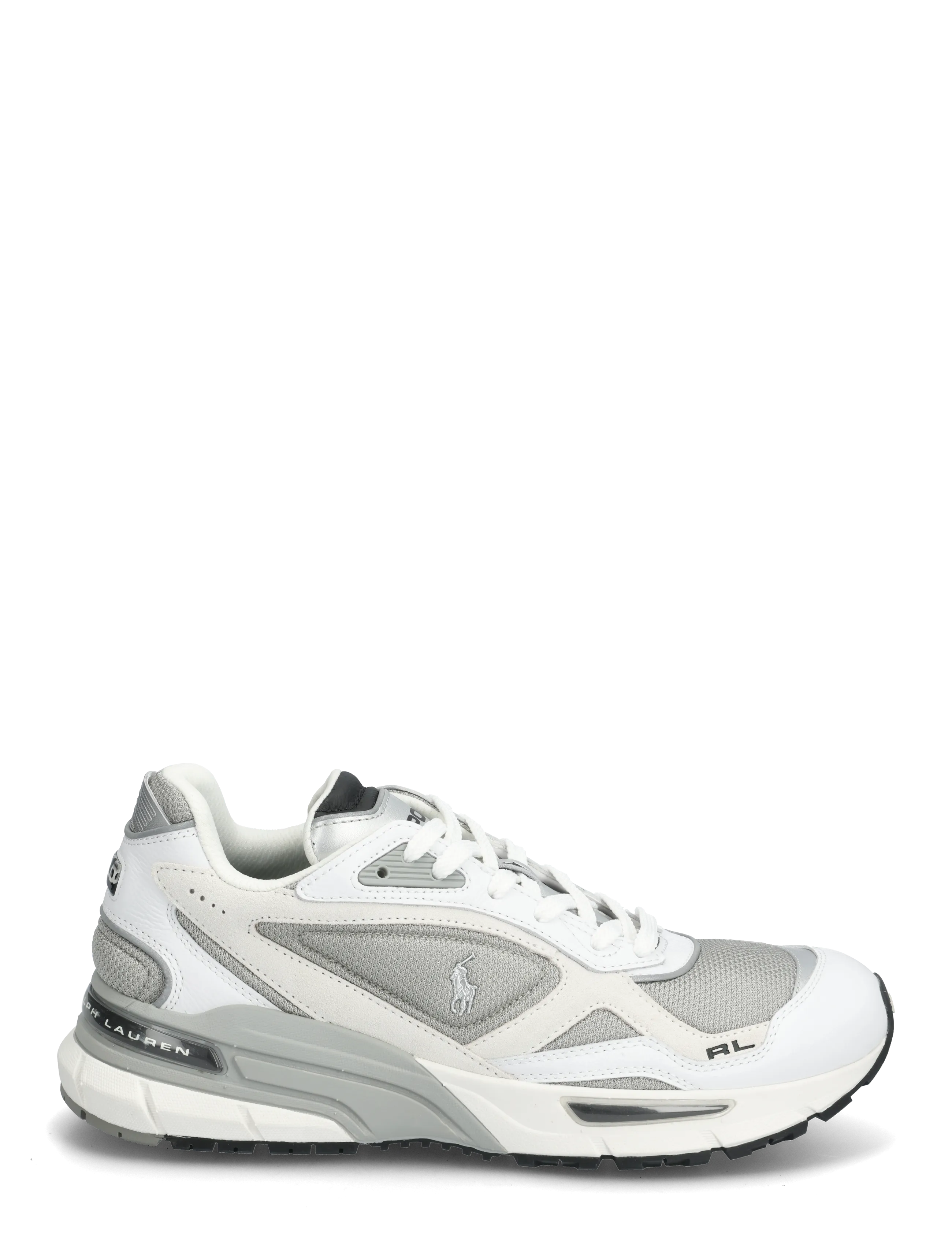 Polo Ralph Lauren - SUEDE/LEATHER/MESH-TRACKSTR 275-SK- - low tops - white/grey - 1
