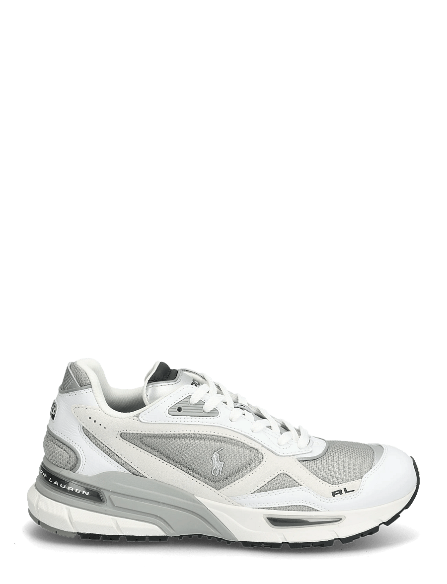 Polo Ralph Lauren - SUEDE/LEATHER/MESH-TRACKSTR 275-SK- - niedriger schnitt - white/grey - 1