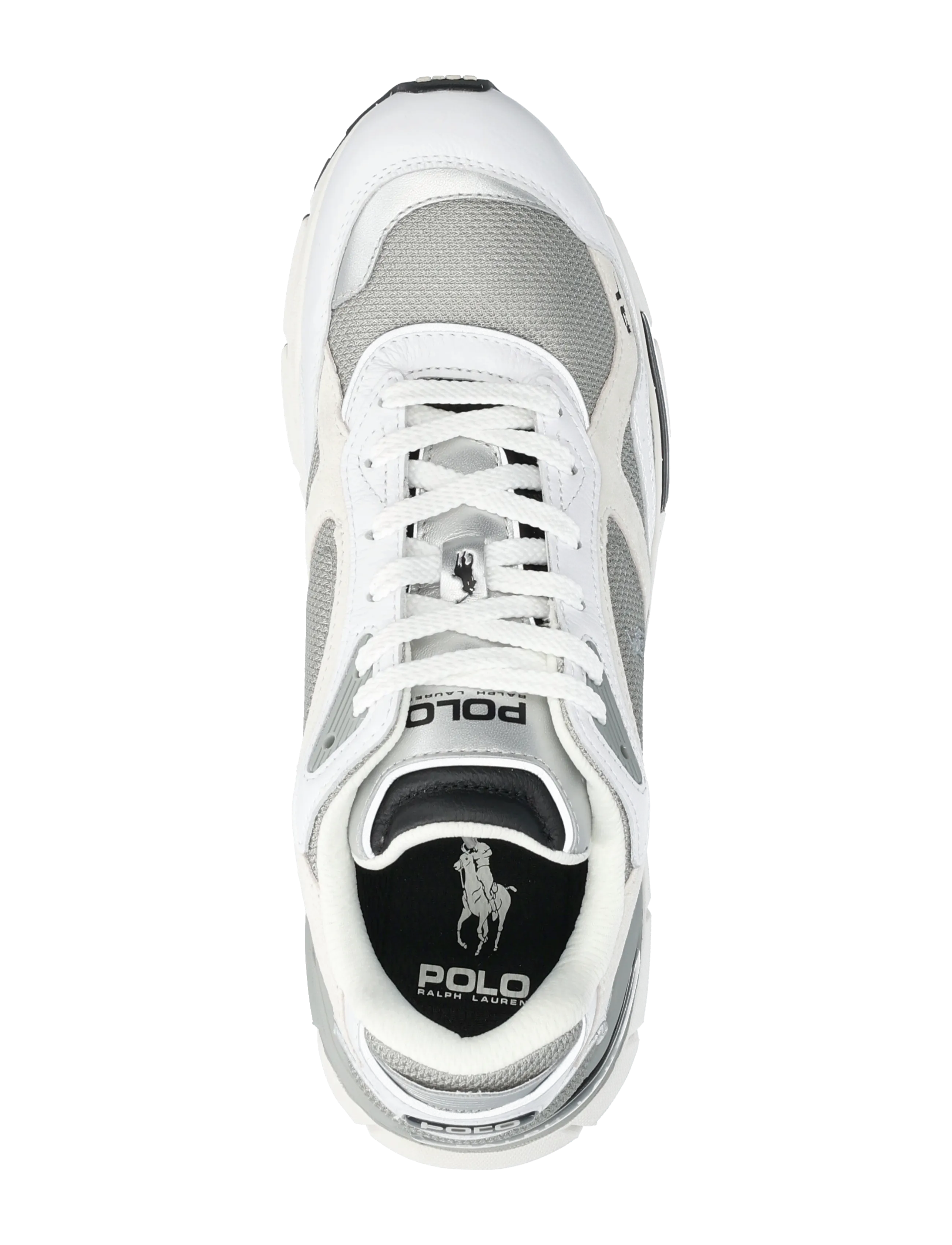 Polo Ralph Lauren - SUEDE/LEATHER/MESH-TRACKSTR 275-SK- - low tops - white/grey - 3