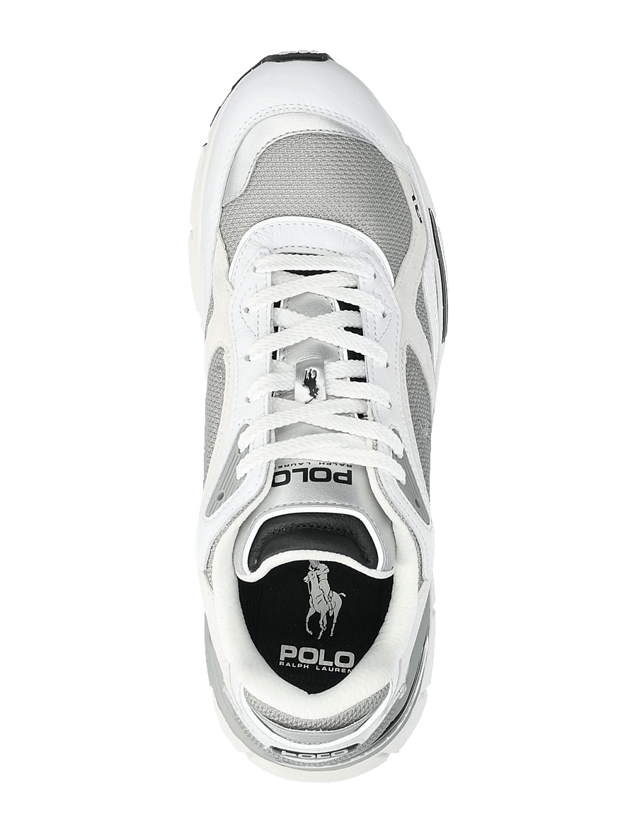 Polo Ralph Lauren - SUEDE/LEATHER/MESH-TRACKSTR 275-SK- - niedriger schnitt - white/grey - 3