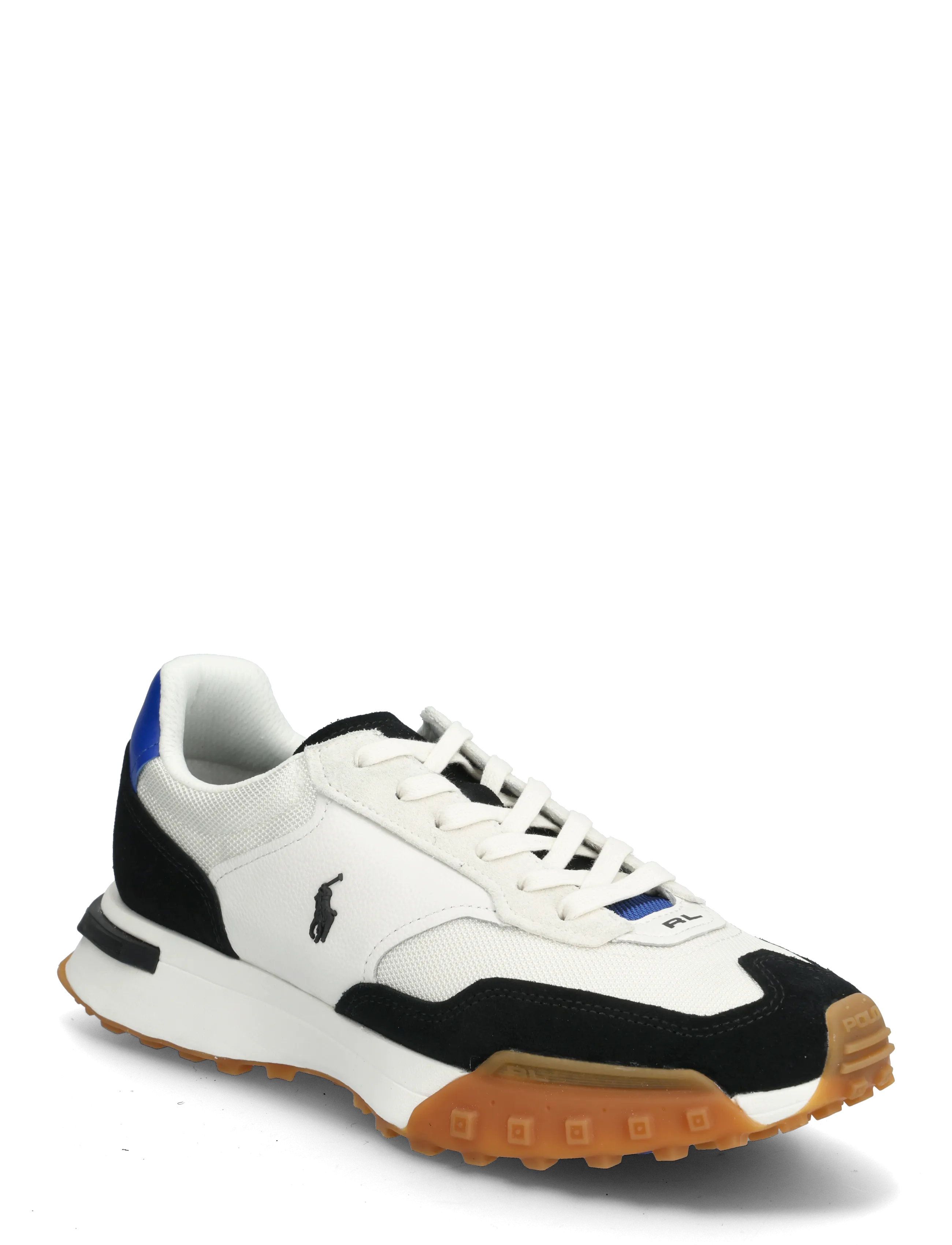 Eldridge Suede-Paneled Sneaker - DECKWASH WHITE/BL