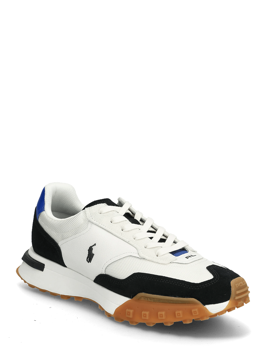 Polo Ralph Lauren - Eldridge Suede-Paneled Sneaker - low tops - deckwash white/bl - 0