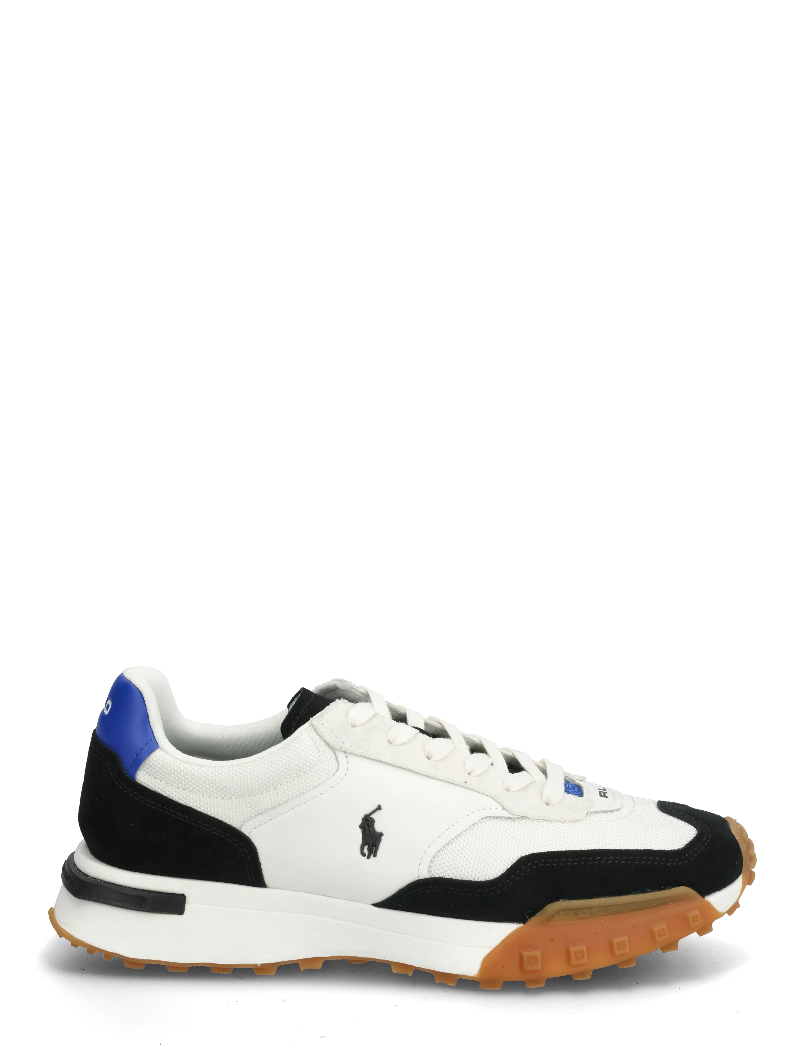 Polo Ralph Lauren - Eldridge Suede-Paneled Sneaker - madala säärega tossud - deckwash white/bl - 1