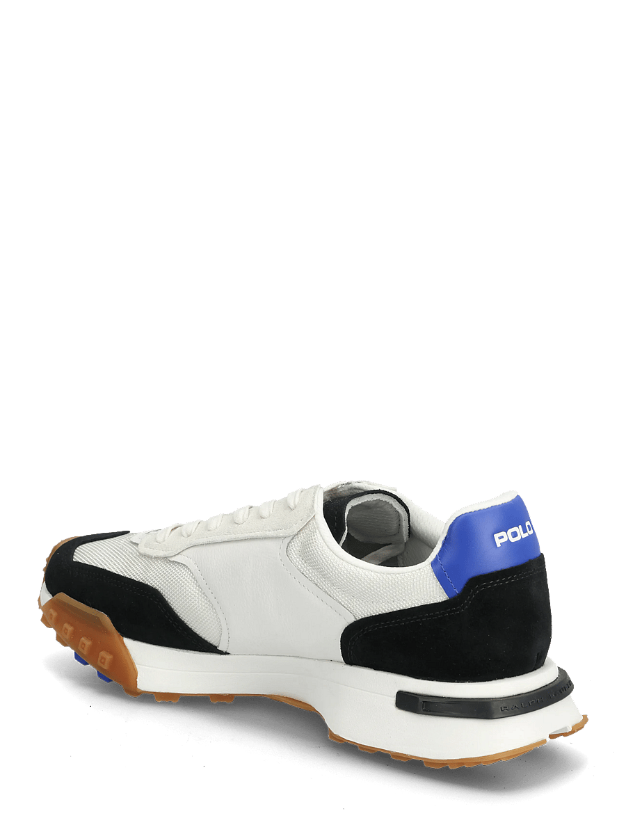 Polo Ralph Lauren - Eldridge Suede-Paneled Sneaker - low tops - deckwash white/bl - 2
