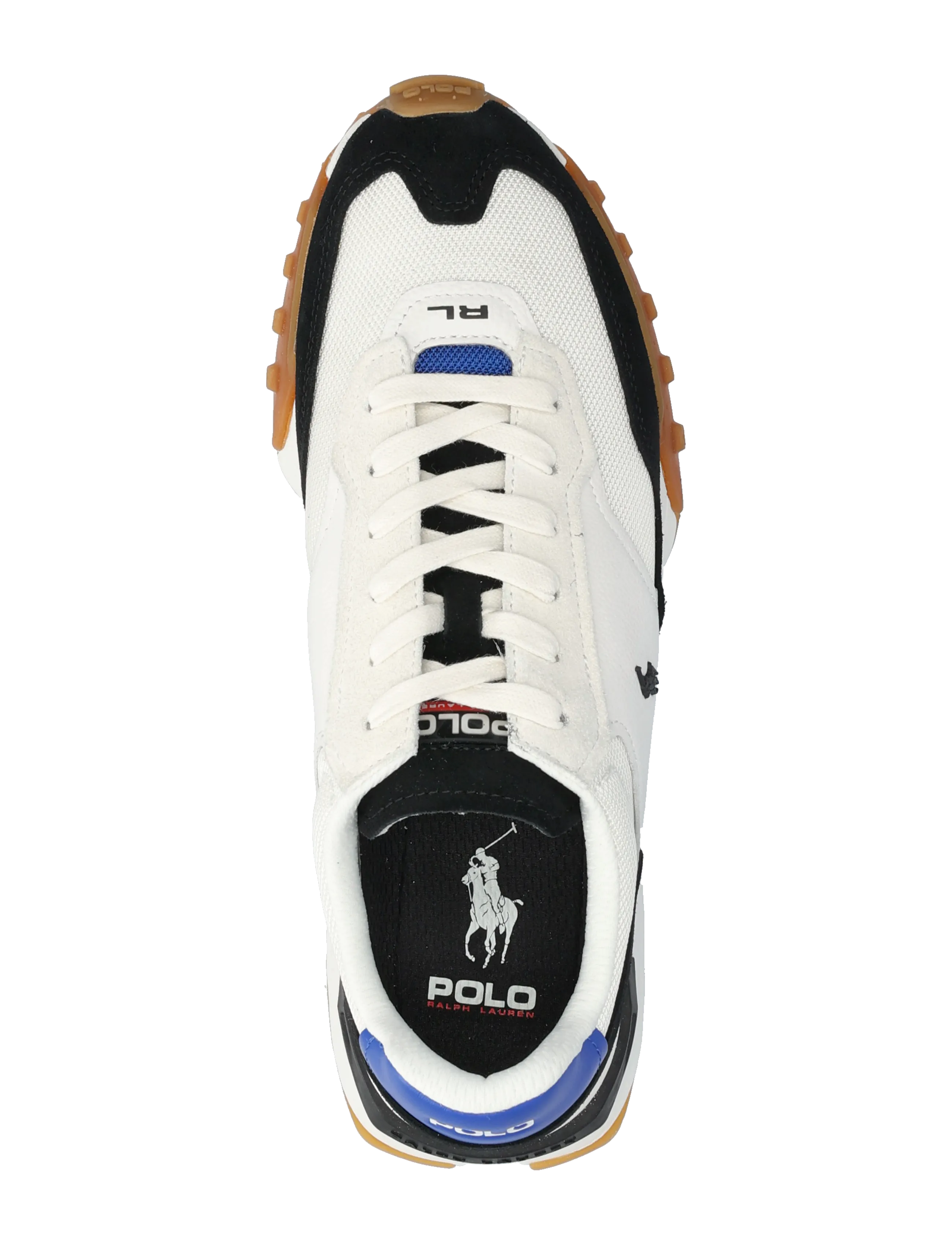 Polo Ralph Lauren - Eldridge Suede-Paneled Sneaker - madala säärega tossud - deckwash white/bl - 3