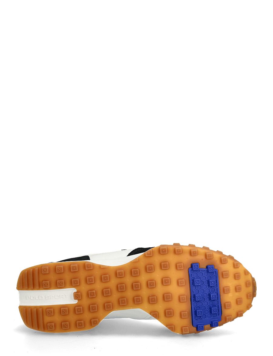 Polo Ralph Lauren - Eldridge Suede-Paneled Sneaker - low tops - deckwash white/bl - 4