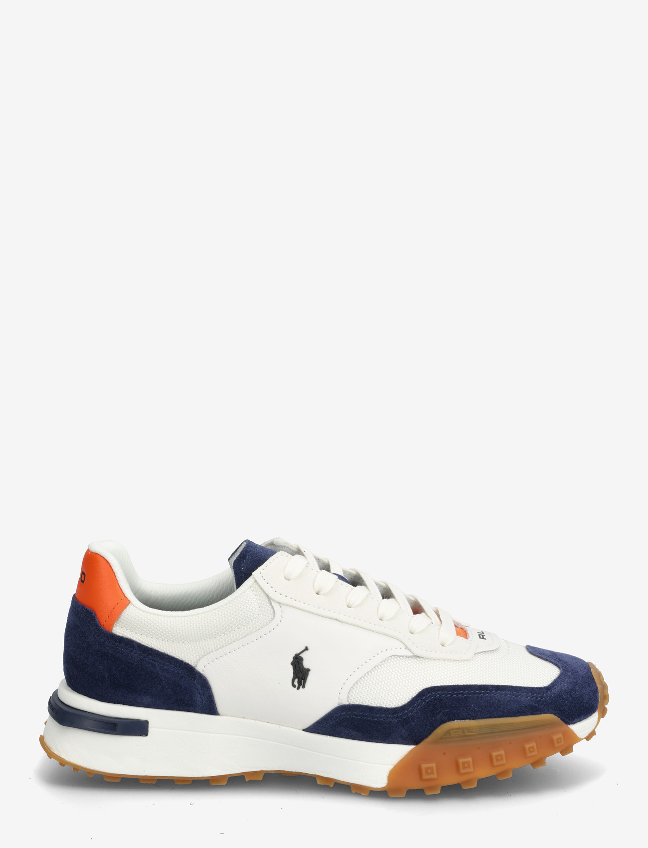 Polo Ralph Lauren - Eldridge Suede-Paneled Sneaker - låga sneakers - deckwash white/na - 1