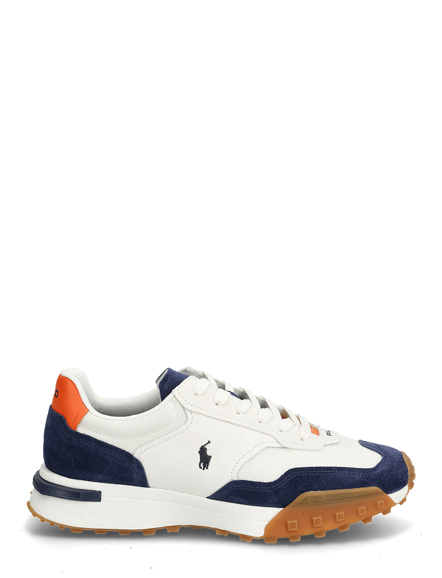 Polo Ralph Lauren - Eldridge Suede-Paneled Sneaker - lágir strigaskór - deckwash white/na - 1
