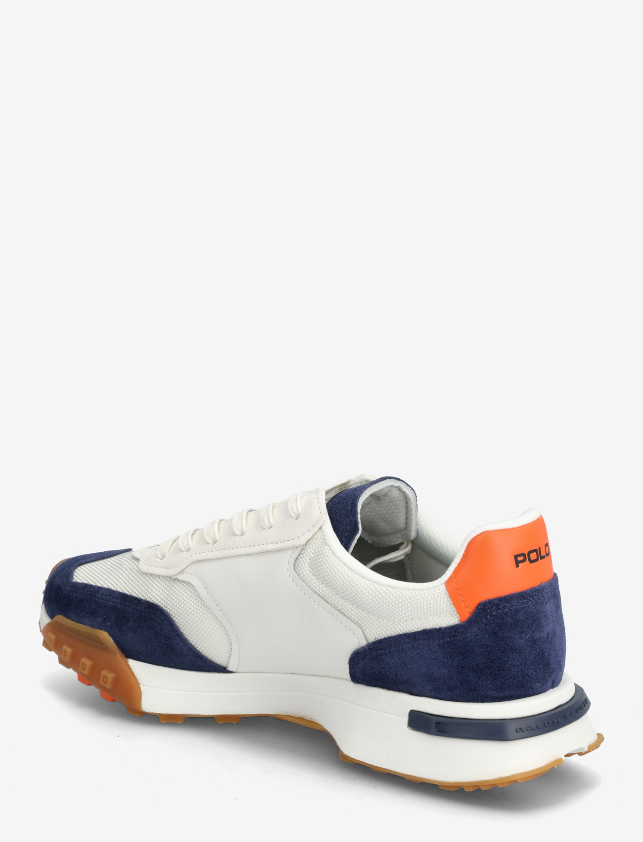 Polo Ralph Lauren - Eldridge Suede-Paneled Sneaker - låga sneakers - deckwash white/na - 2