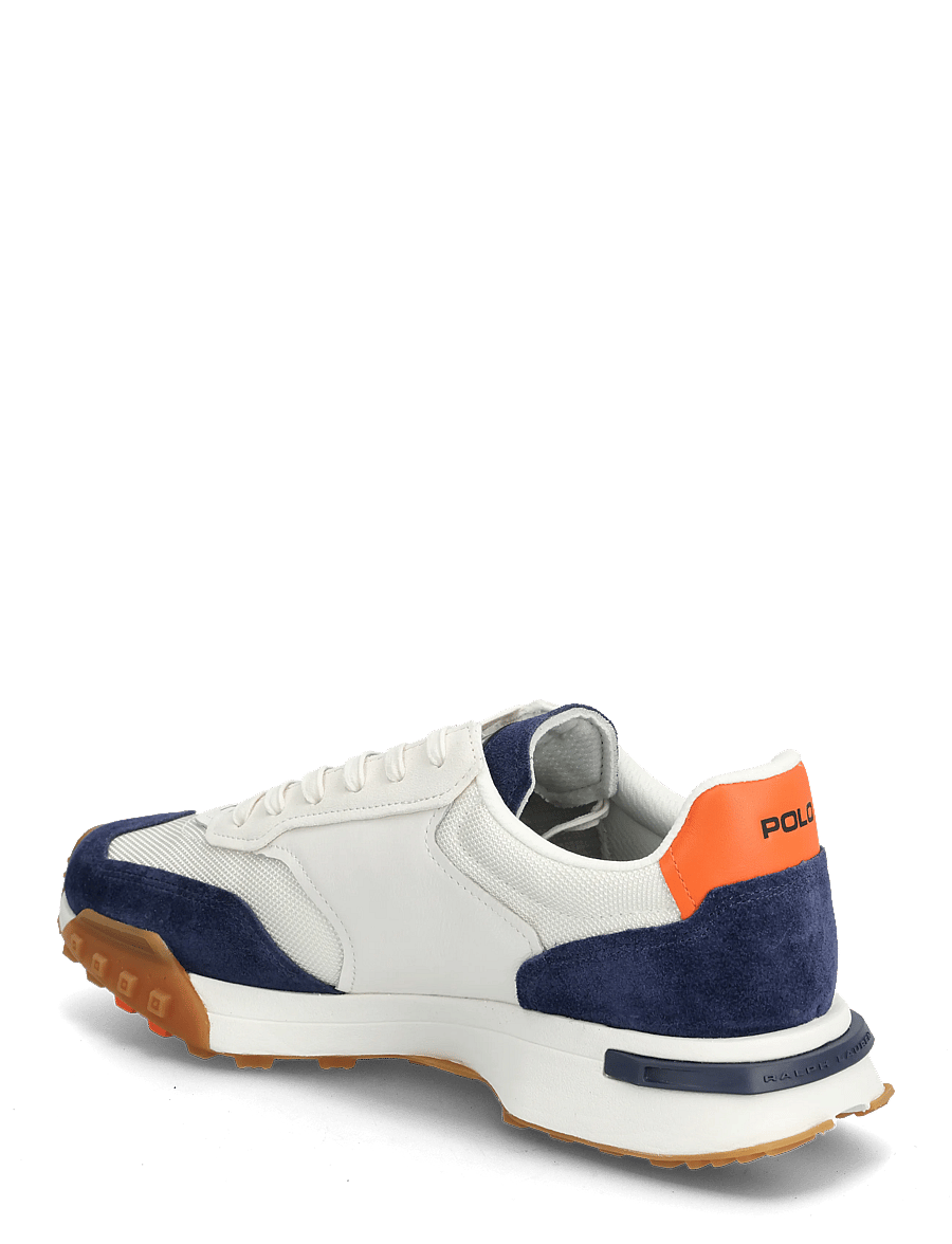 Polo Ralph Lauren - Eldridge Suede-Paneled Sneaker - lágir strigaskór - deckwash white/na - 2