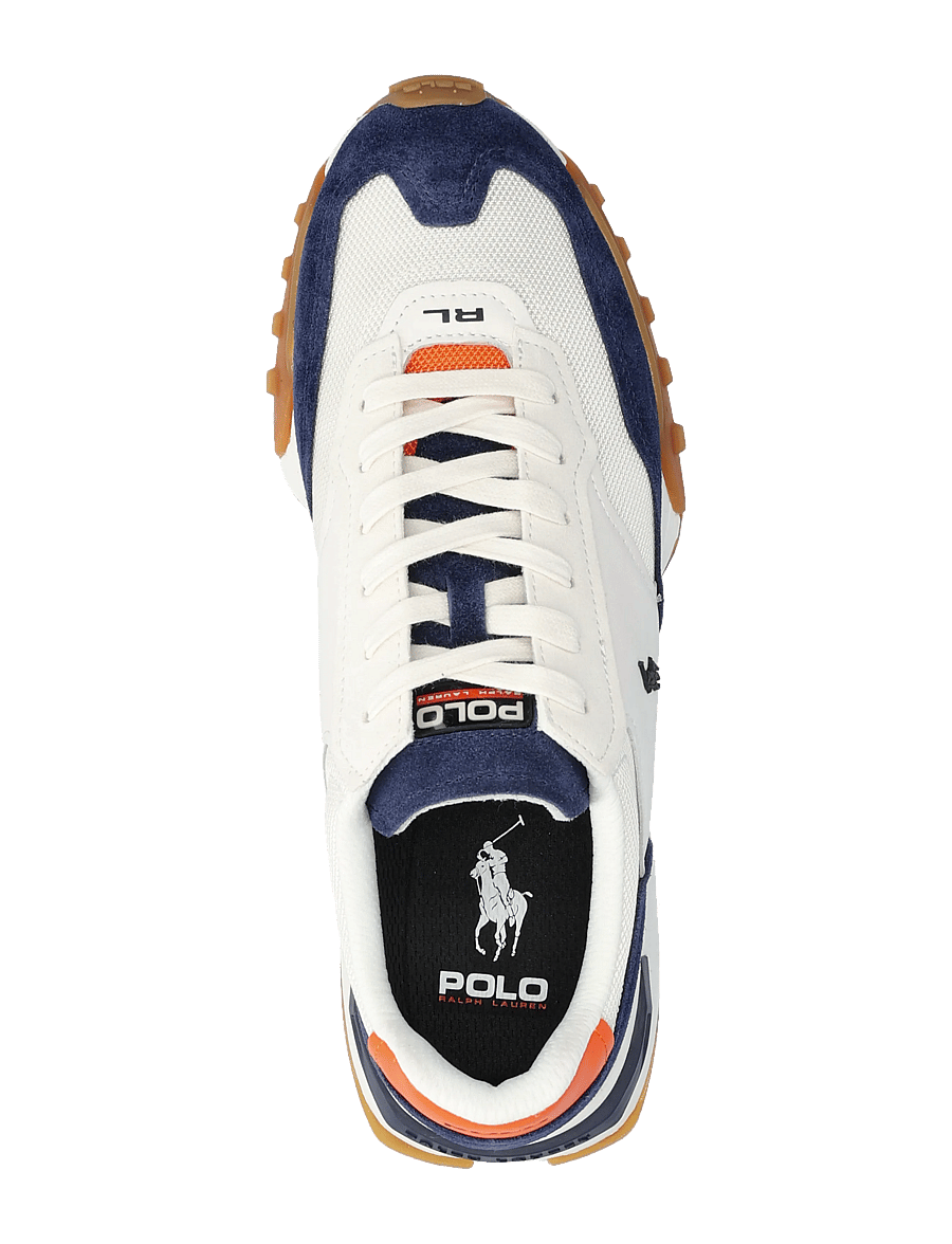 Polo Ralph Lauren - Eldridge Suede-Paneled Sneaker - lágir strigaskór - deckwash white/na - 3