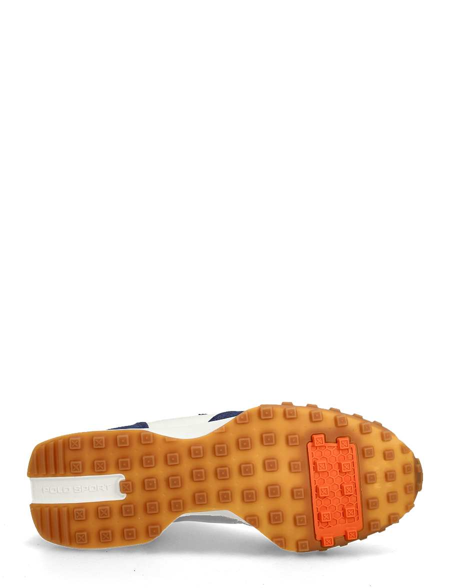 Polo Ralph Lauren - Eldridge Suede-Paneled Sneaker - lágir strigaskór - deckwash white/na - 4