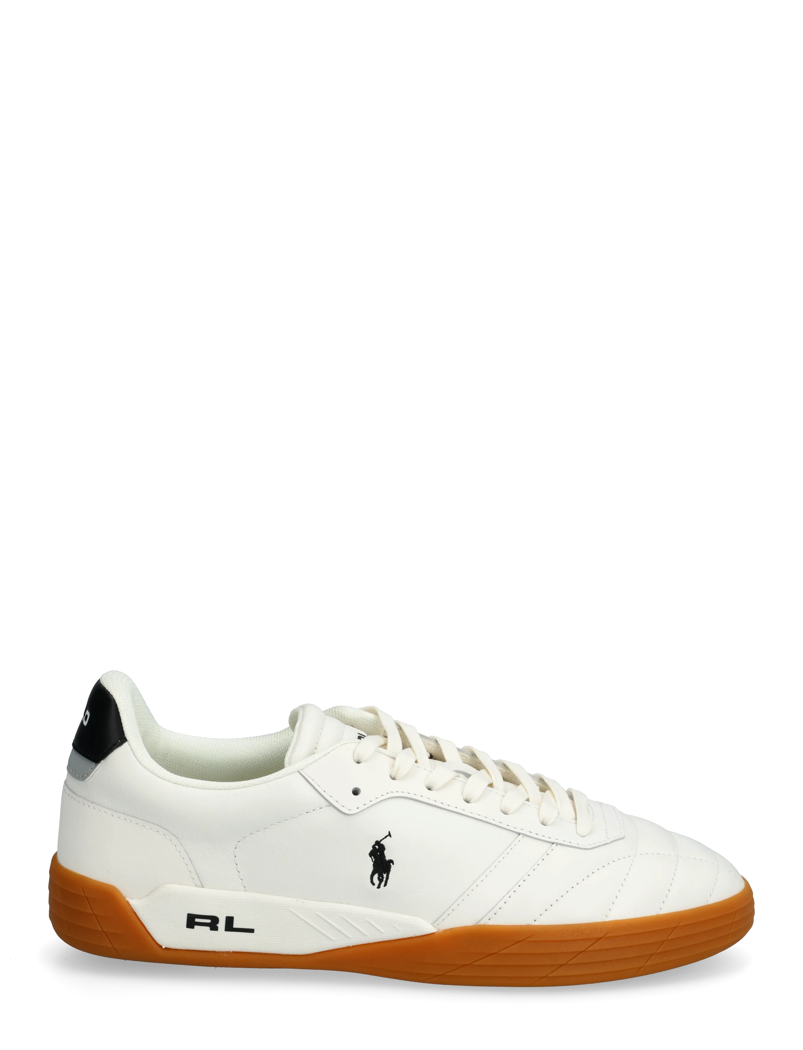 Polo Ralph Lauren - LEATHER-BROOME-SK-LTL - lave sneakers - deckwash white - 1