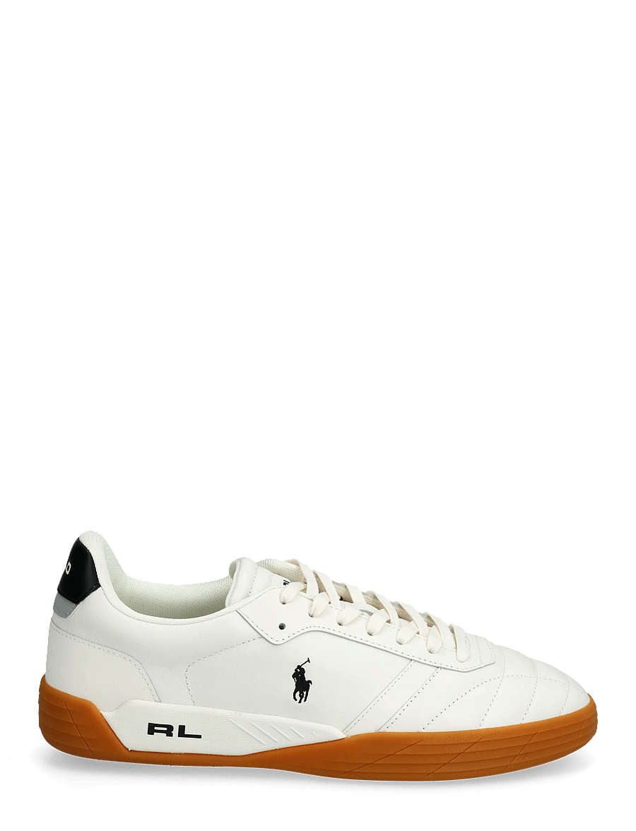 Polo Ralph Lauren - LEATHER-BROOME-SK-LTL - lave sneakers - deckwash white - 1