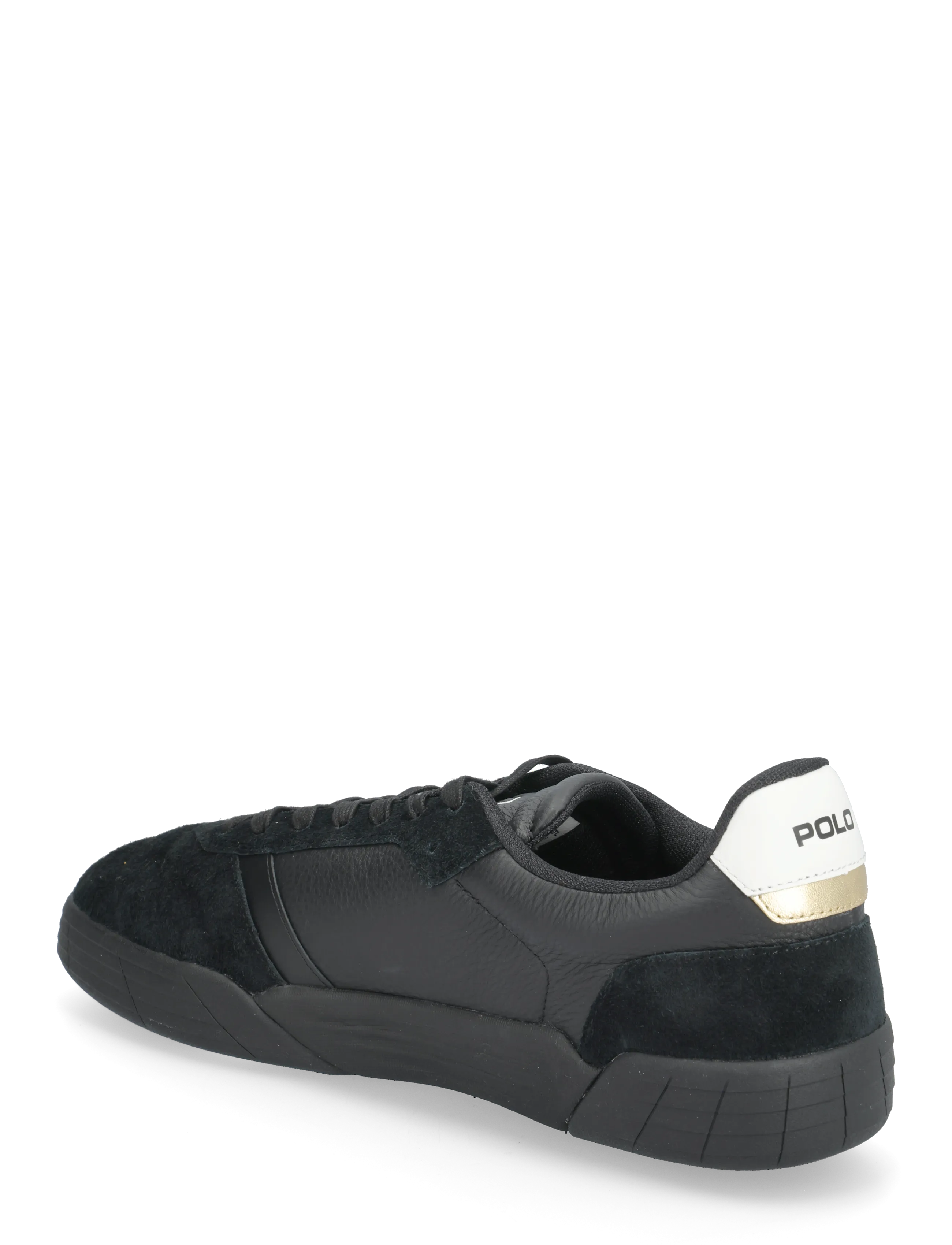 Polo Ralph Lauren - LEATHER/SUEDE-BROOME-SK-LTL - lave sneakers - black - 2