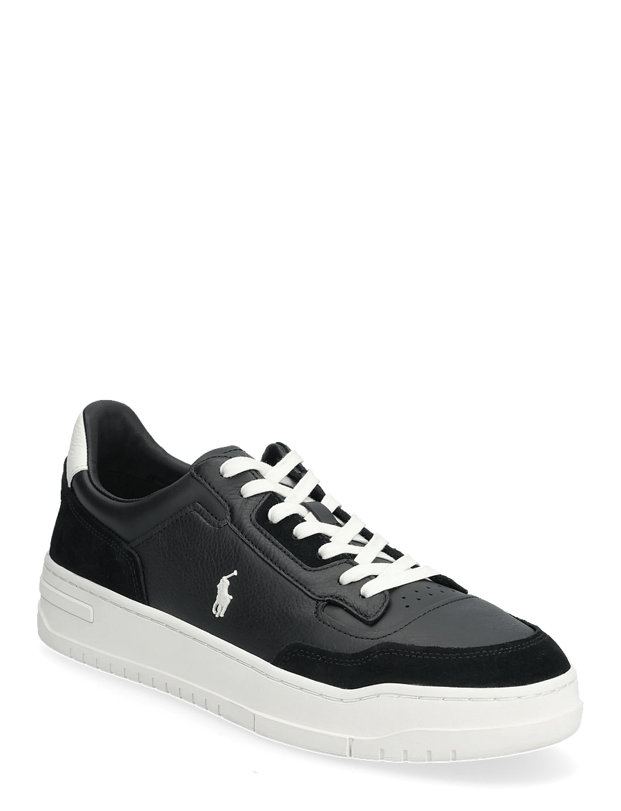 Polo Ralph Lauren - LEATHER/SUEDE-KENMARE-SK-LTL - low-top sneaker - black - 0