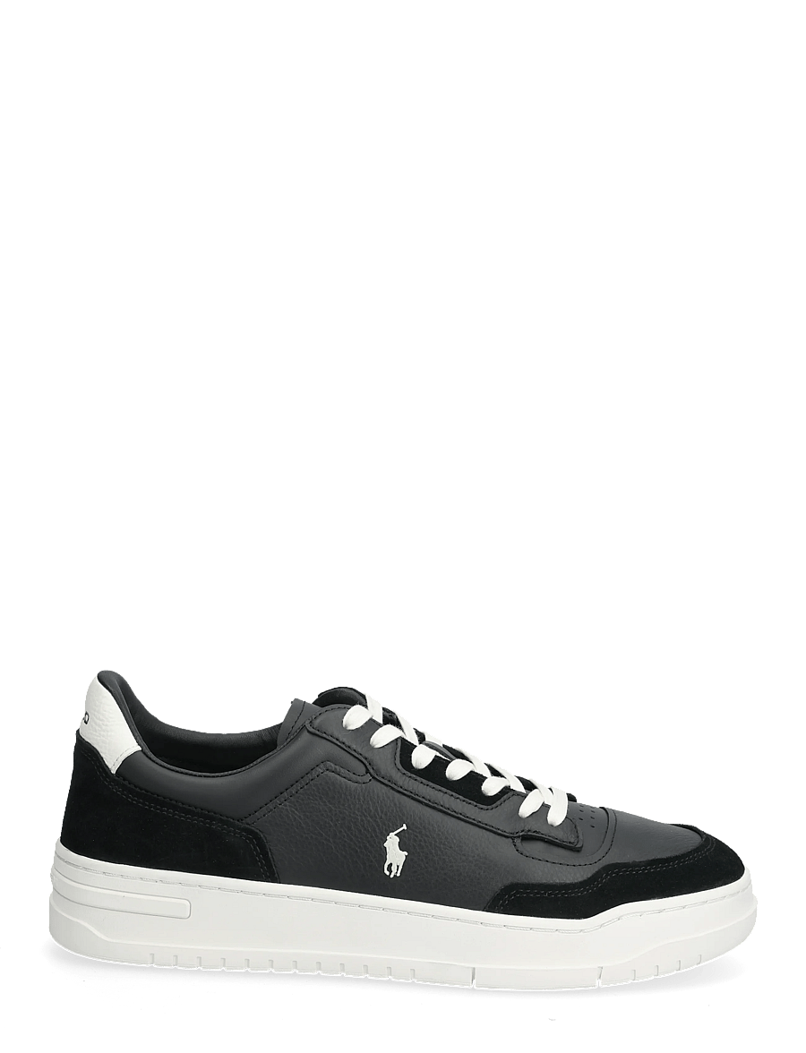 Polo Ralph Lauren - LEATHER/SUEDE-KENMARE-SK-LTL - low-top sneaker - black - 1