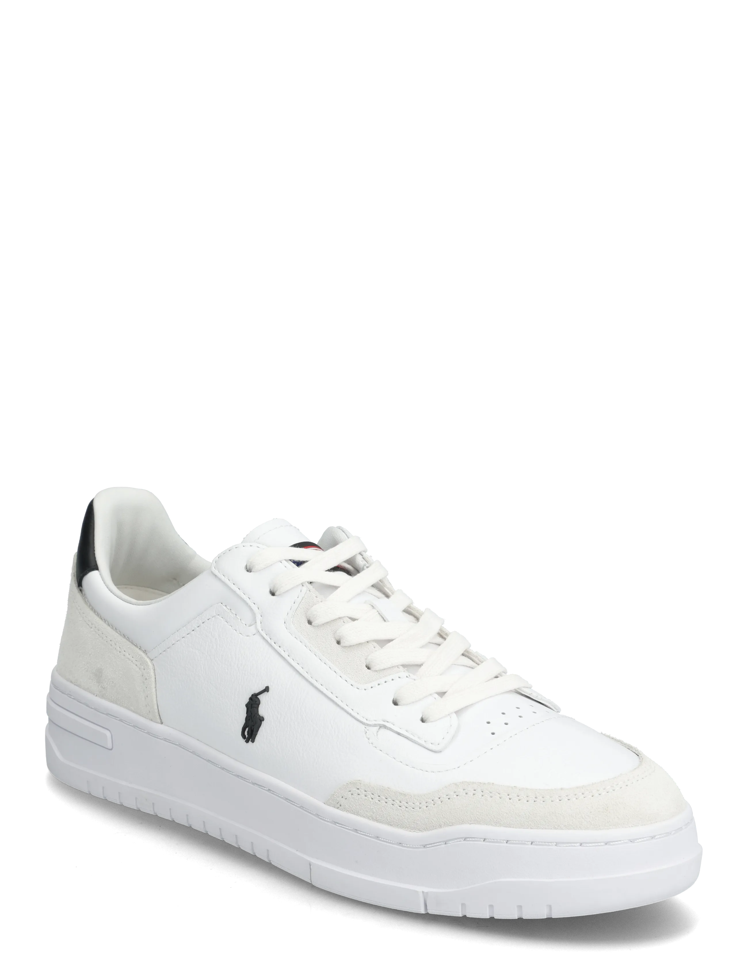 Polo Ralph Lauren LEATHER/SUEDE-KENMARE-SK-LTL - Jalanõud - WHITE / white