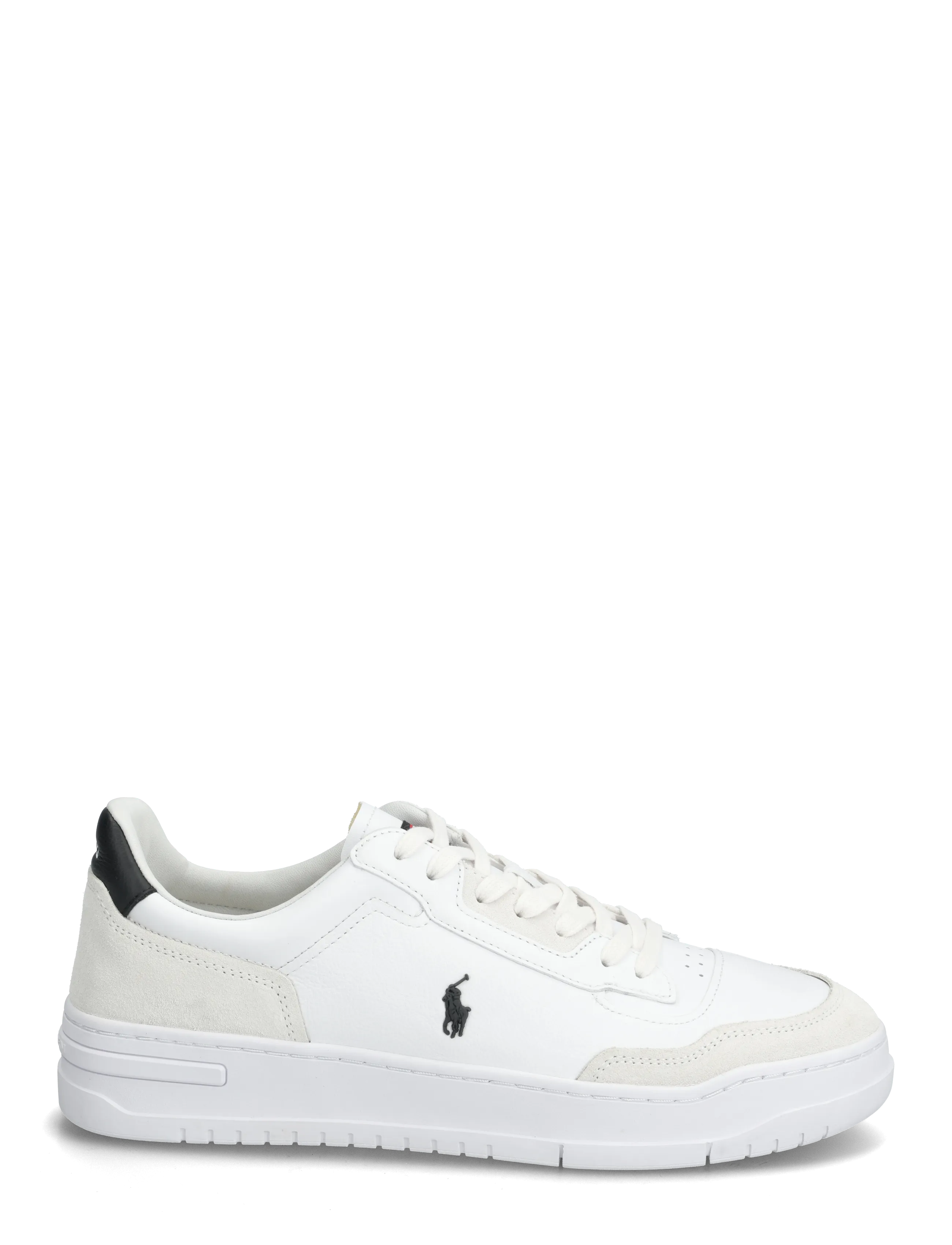 Polo Ralph Lauren - LEATHER/SUEDE-KENMARE-SK-LTL - lave sneakers - white - 1