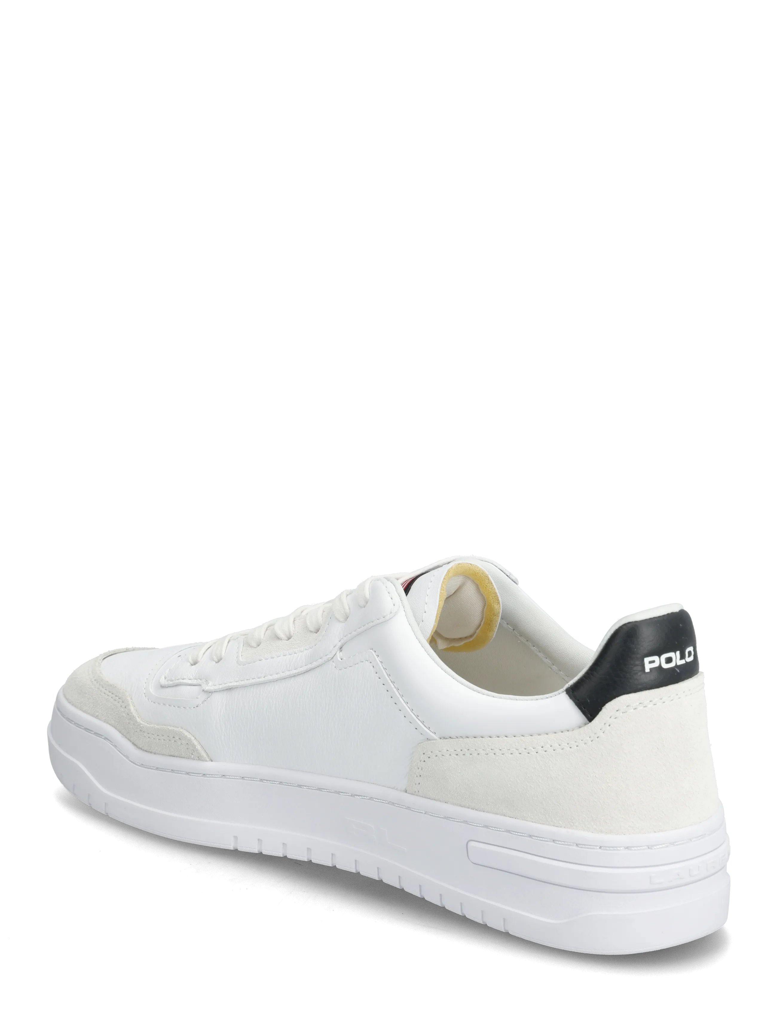 Polo Ralph Lauren - LEATHER/SUEDE-KENMARE-SK-LTL - lave sneakers - white - 2