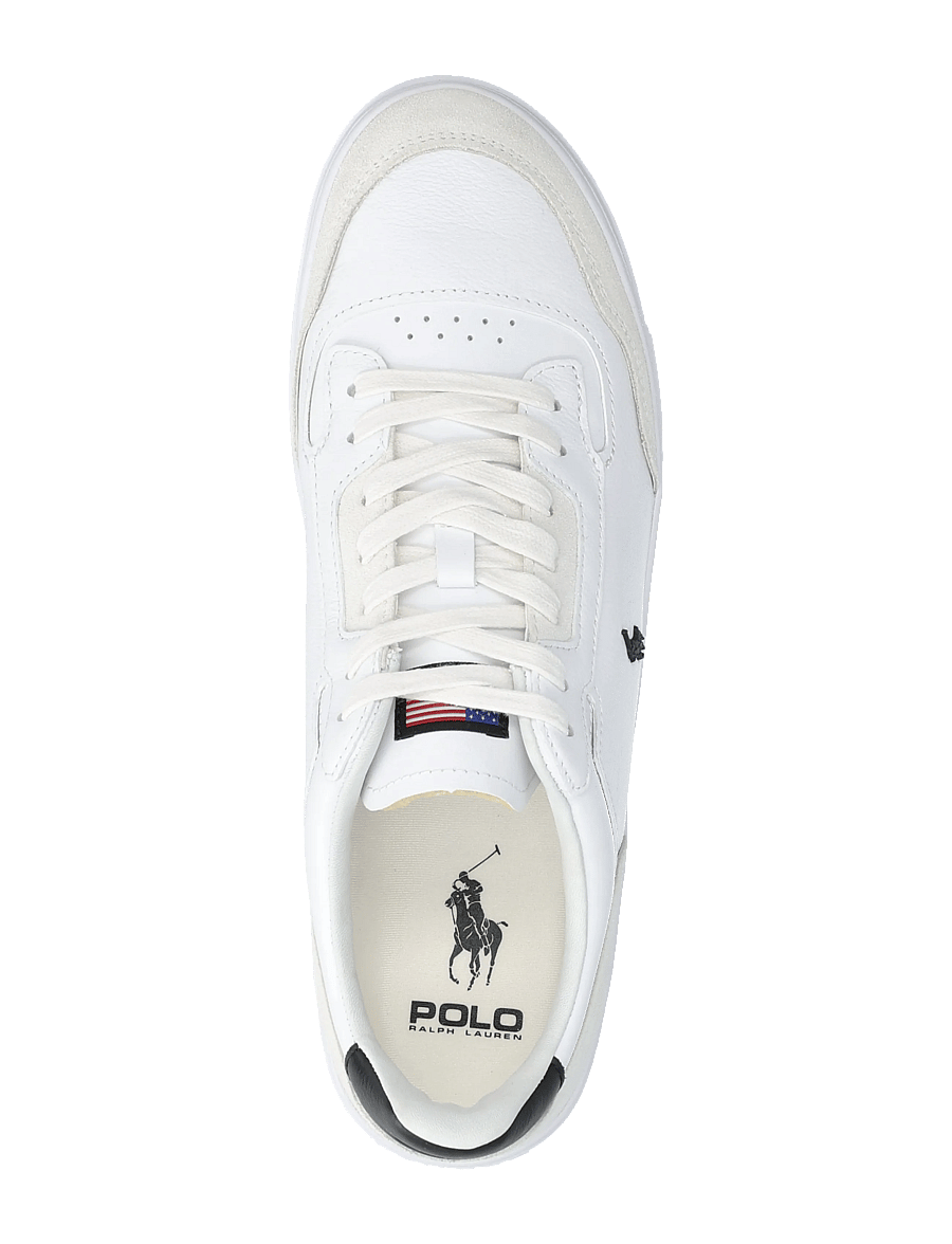 Polo Ralph Lauren - LEATHER/SUEDE-KENMARE-SK-LTL - low-top sneaker - white - 3