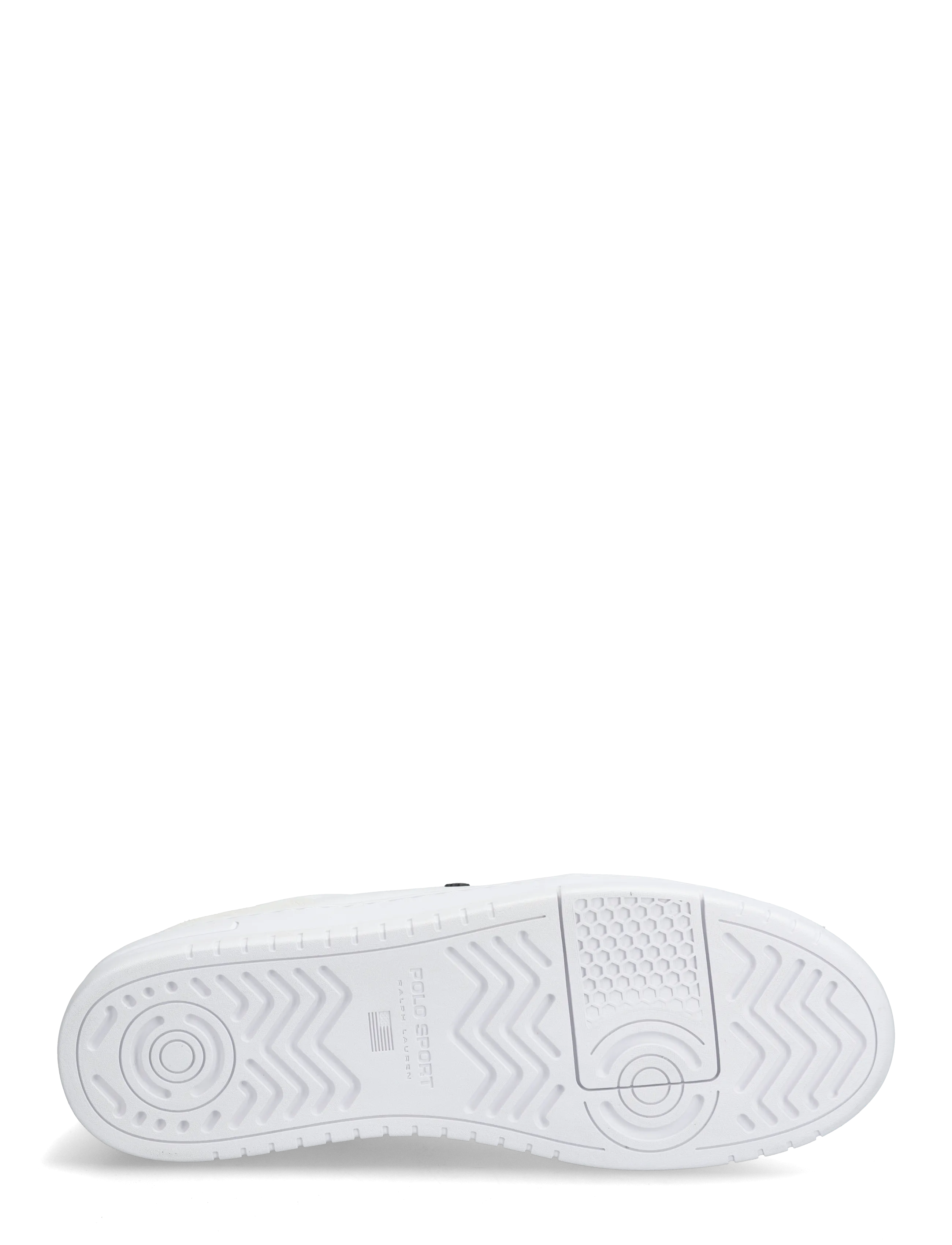Polo Ralph Lauren - LEATHER/SUEDE-KENMARE-SK-LTL - lave sneakers - white - 4