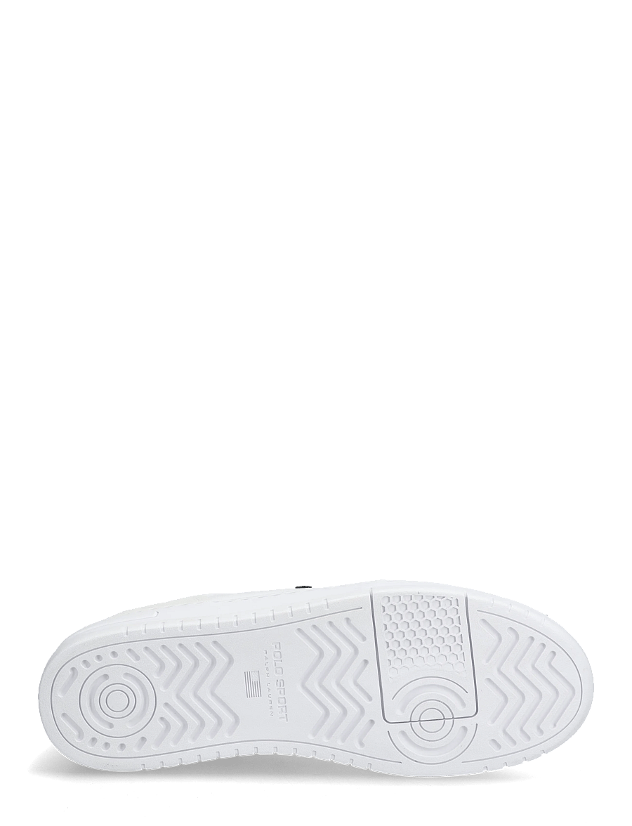 Polo Ralph Lauren - LEATHER/SUEDE-KENMARE-SK-LTL - low-top sneaker - white - 4