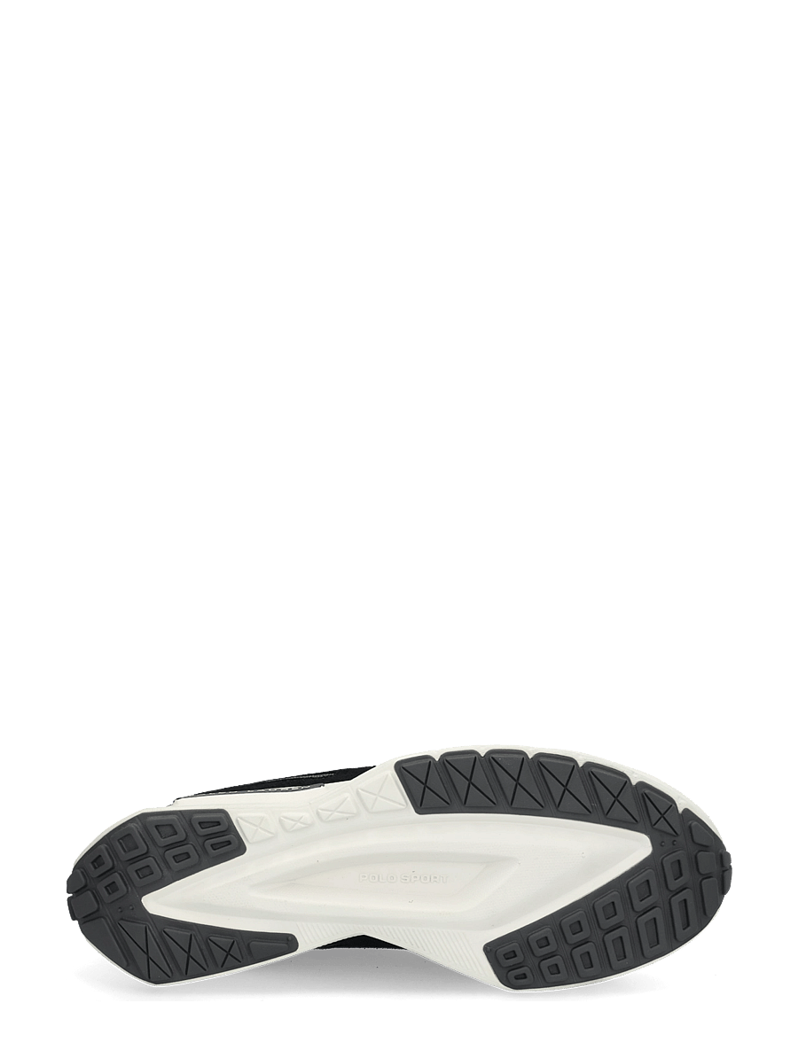 Polo Ralph Lauren - Boerum Suede-Paneled Knit Sneaker - shop by occasion - black/charcoal gr - 4