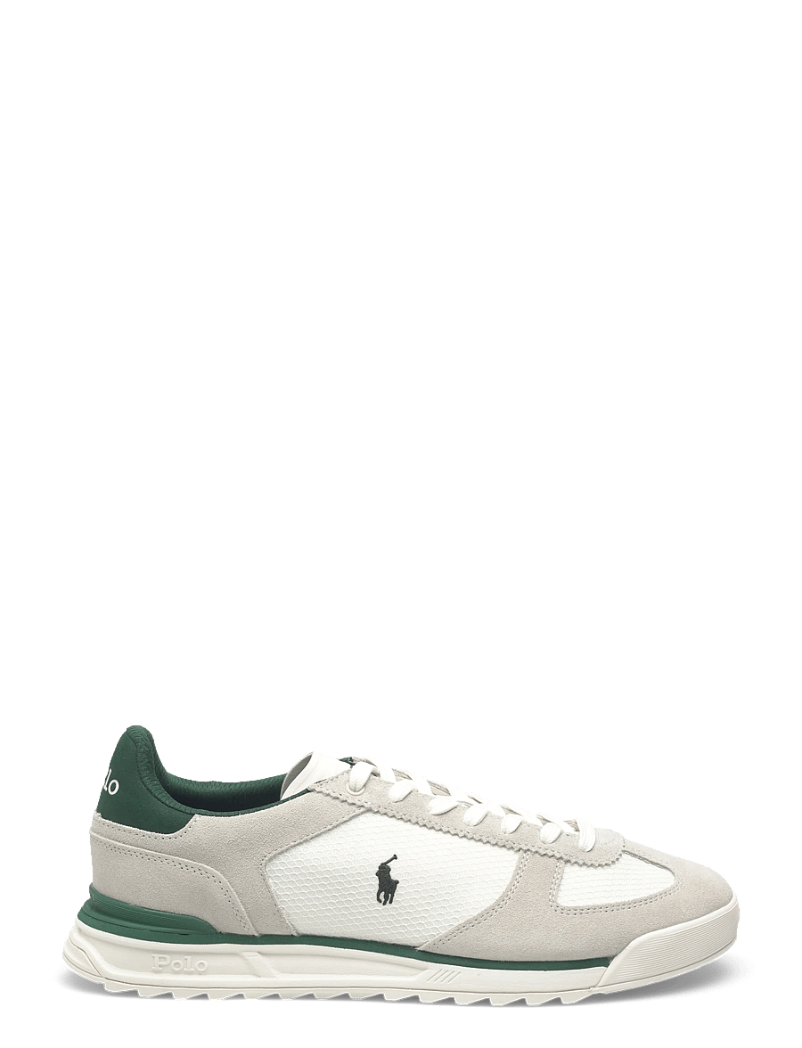 Polo Ralph Lauren - SUEDE/NYLON-VARICK PP-SK-LTL - niedriger schnitt - bianco/white/fore - 1