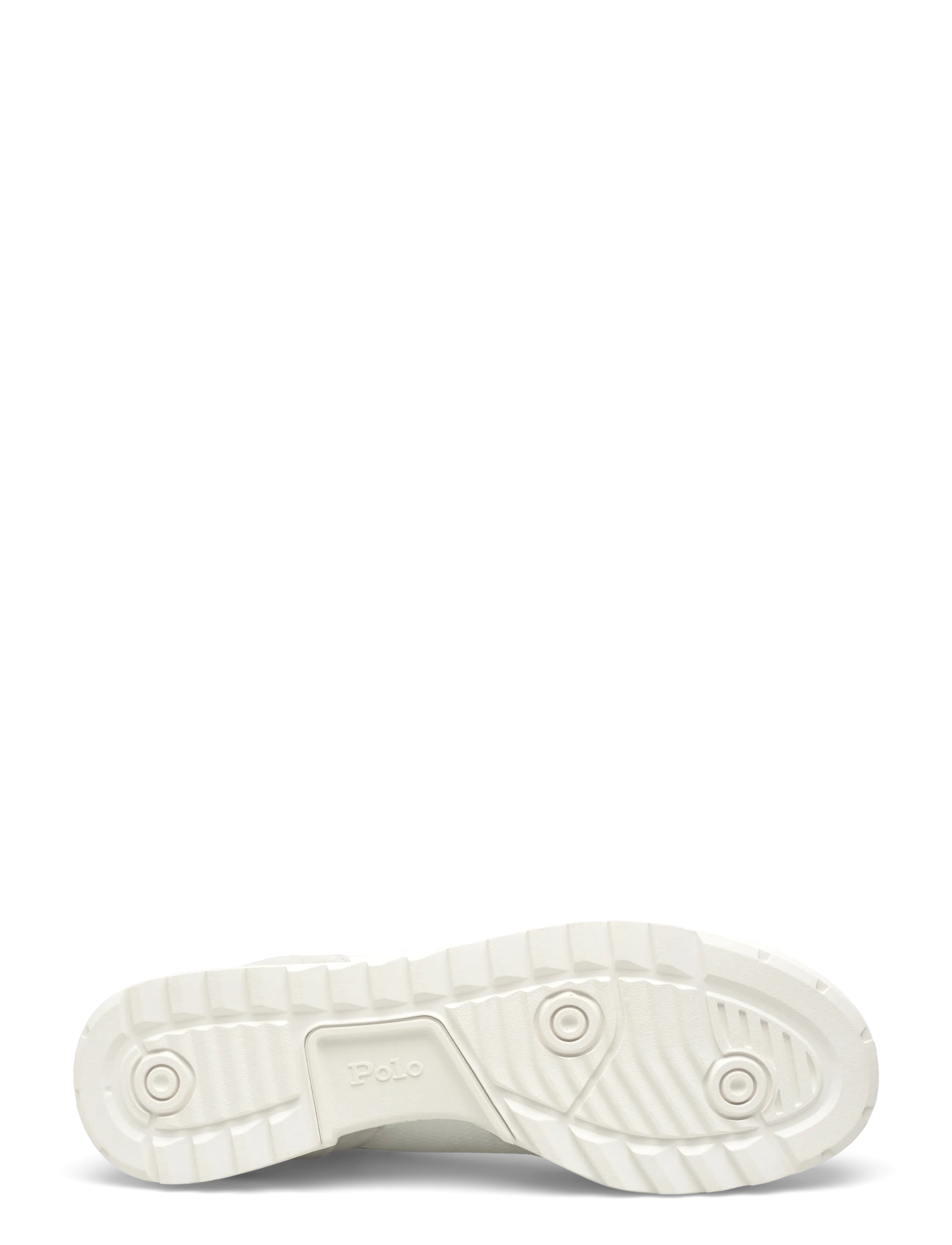 Polo Ralph Lauren - SUEDE/NYLON-VARICK PP-SK-LTL - lave sneakers - bianco/white/fore - 4