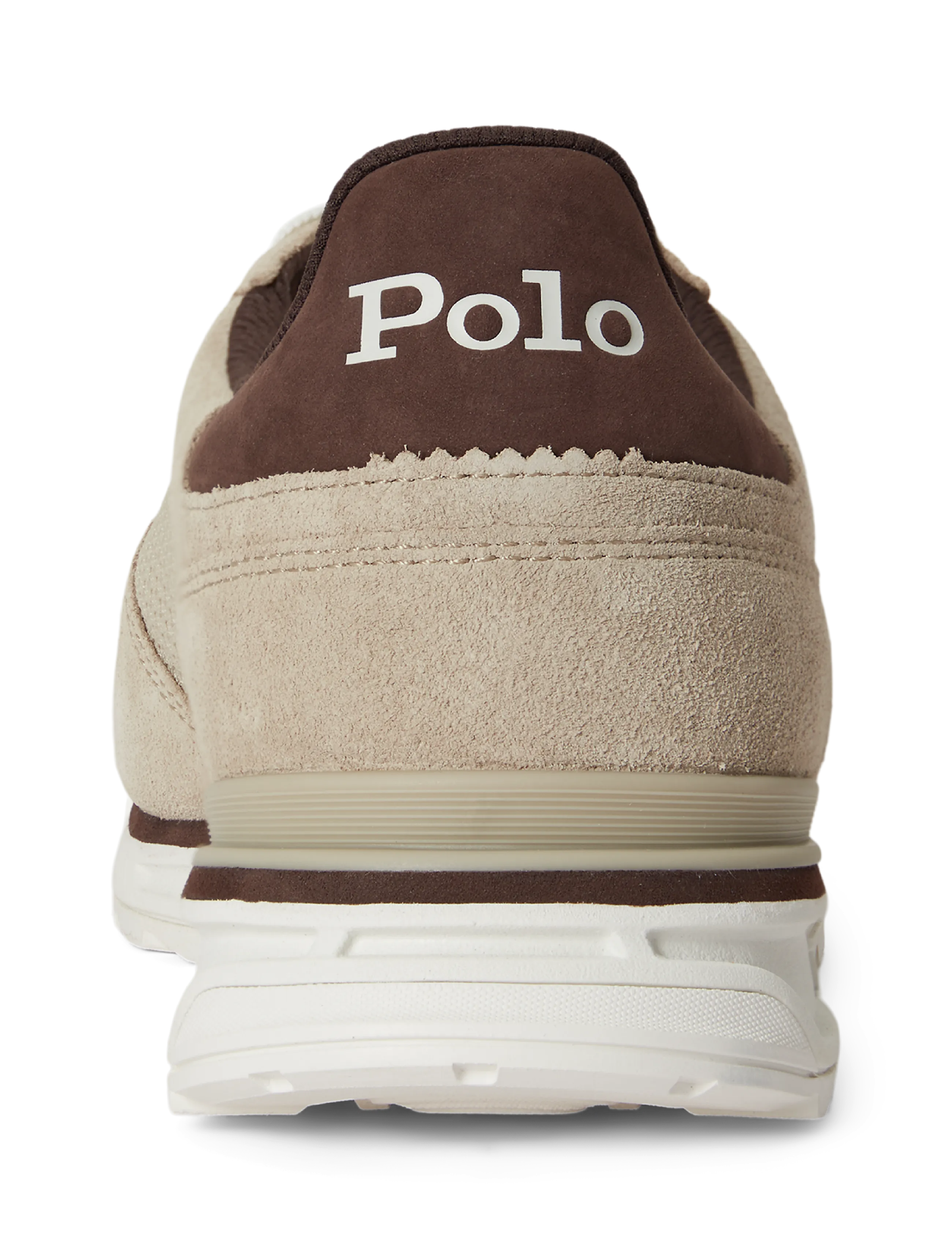 Polo Ralph Lauren - Varick Suede & Mesh Sneaker - low tops - tonal milkshake - 3