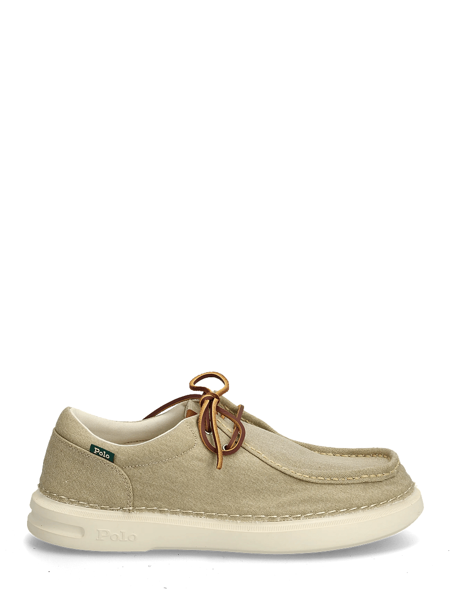 Polo Ralph Lauren - CANVAS-RLITE MOC-CS-BTS - moc toe sko - khaki - 1