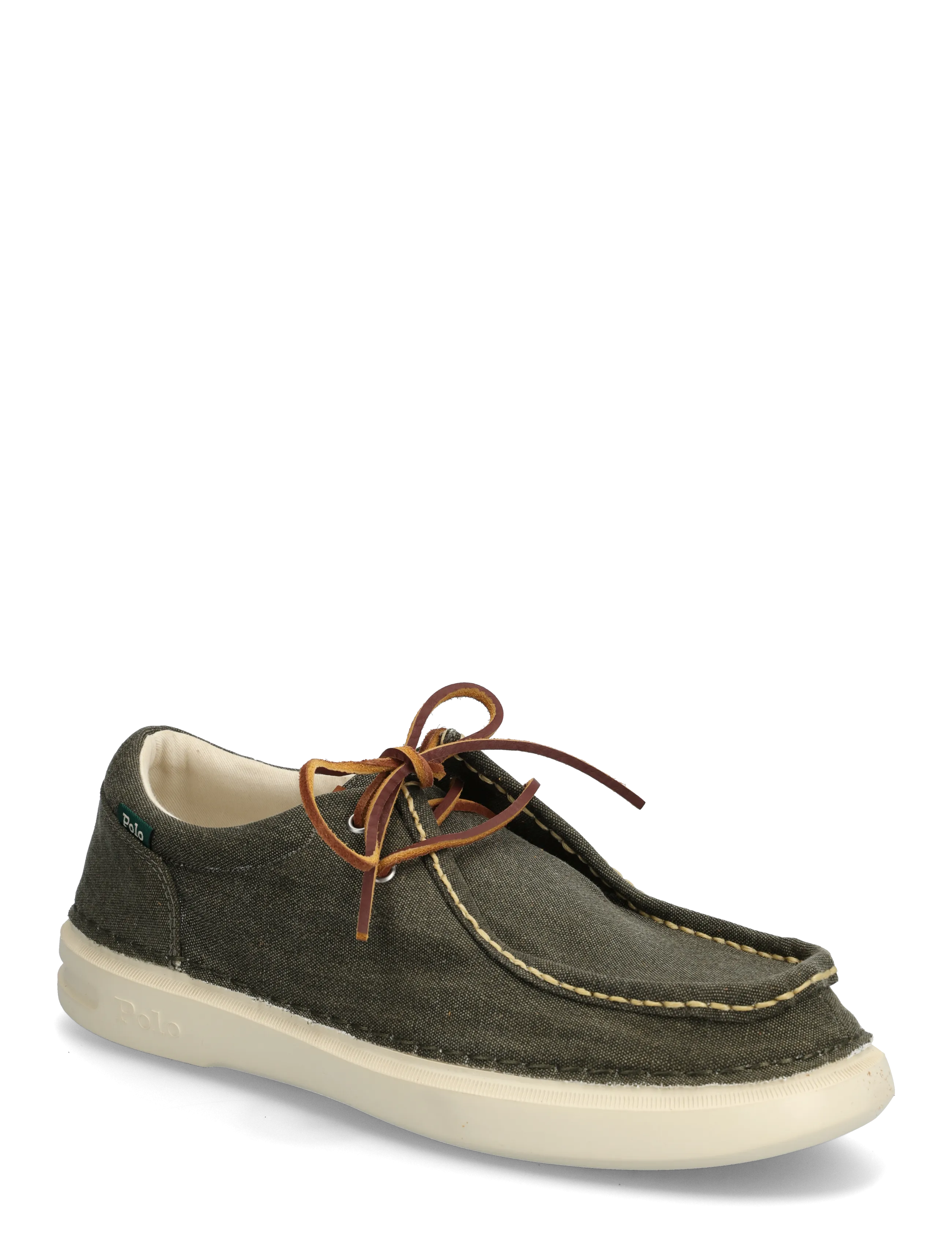 Polo Ralph Lauren Canvas-Rlite Moc-Cs-Bts, 41, Business, Grün - Moc Toes, Männerswear
