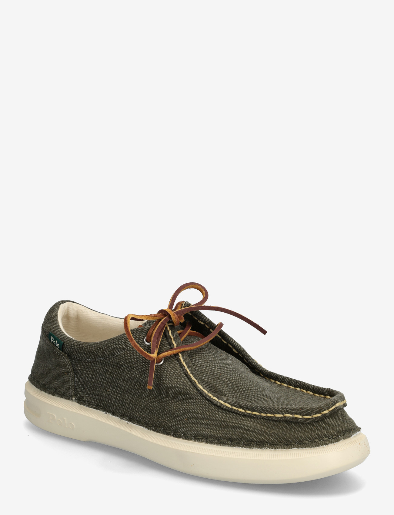 Polo Ralph Lauren - CANVAS-RLITE MOC-CS-BTS - moc-toe saapad - olive - 0