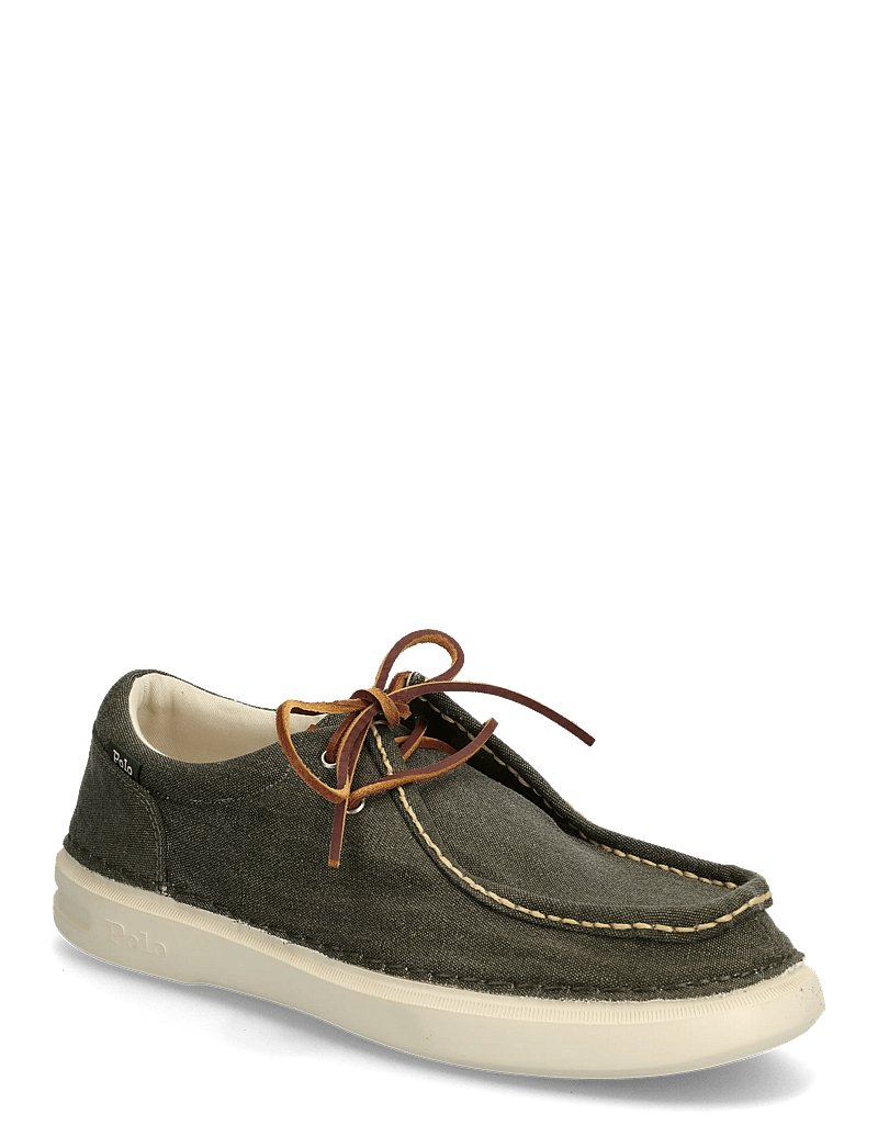 Polo Ralph Lauren - CANVAS-RLITE MOC-CS-BTS - moc-toe saapad - olive - 0