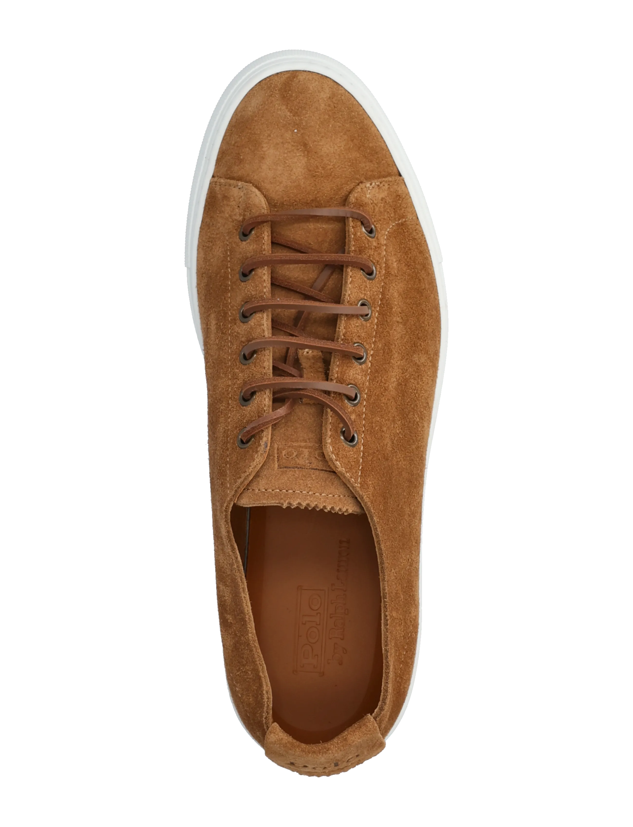Polo Ralph Lauren - SUEDE-JR LUX DECON-SK-LTL - sportiniai bateliai - brown - 3