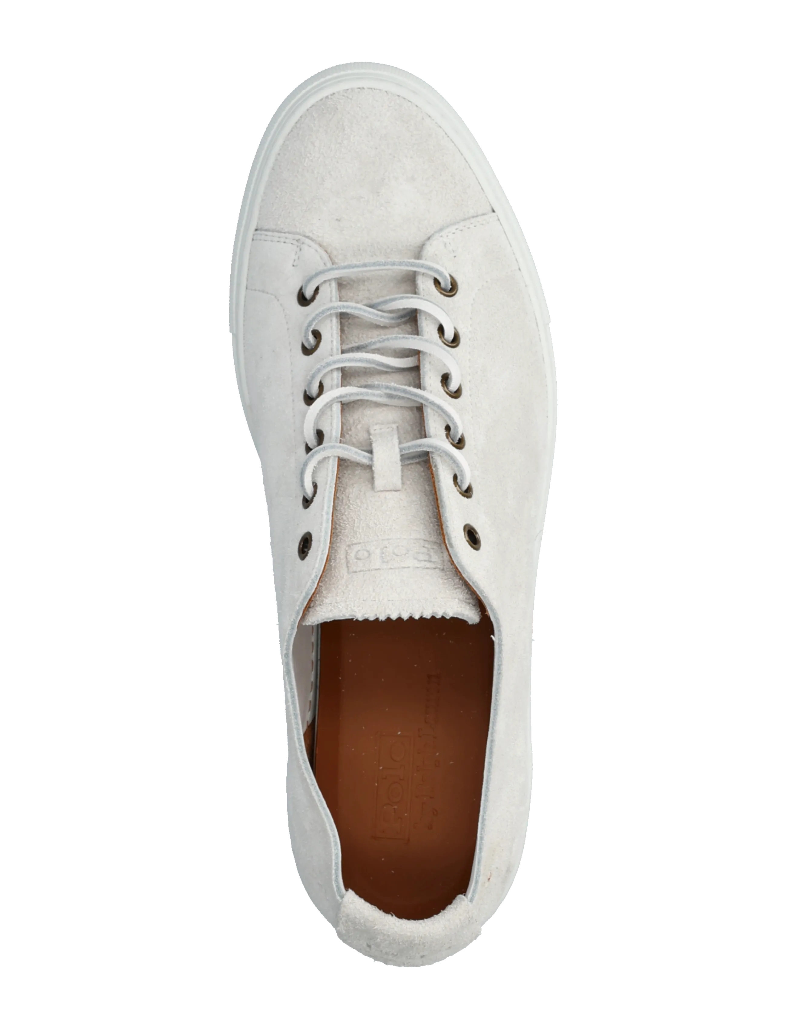 Polo Ralph Lauren - SUEDE-JR LUX DECON-SK-LTL - lave sneakers - off white - 3
