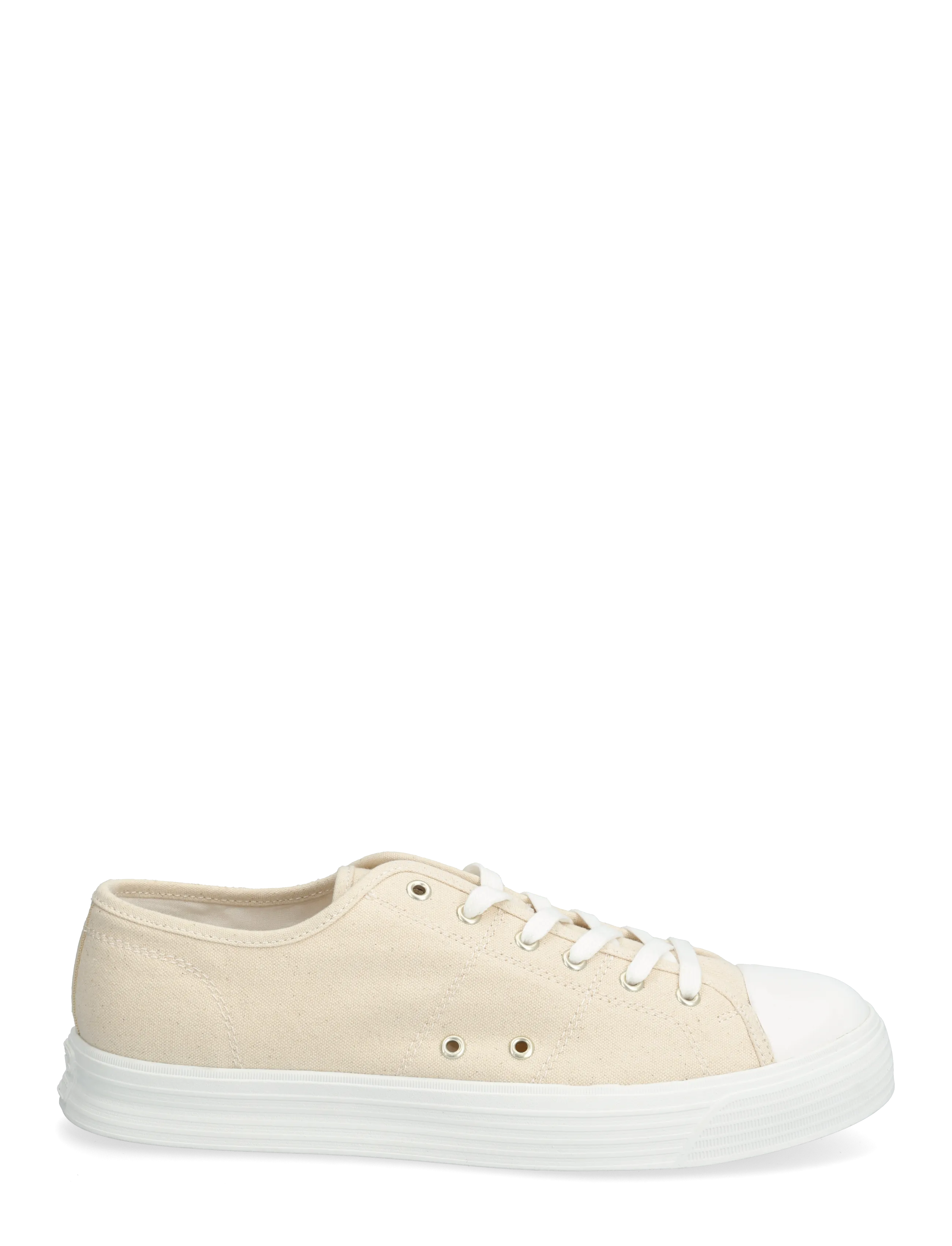 Polo Ralph Lauren - CANVAS-AYERS LOW-SK-LTL - ar zemu augšdaļu - cream - 1