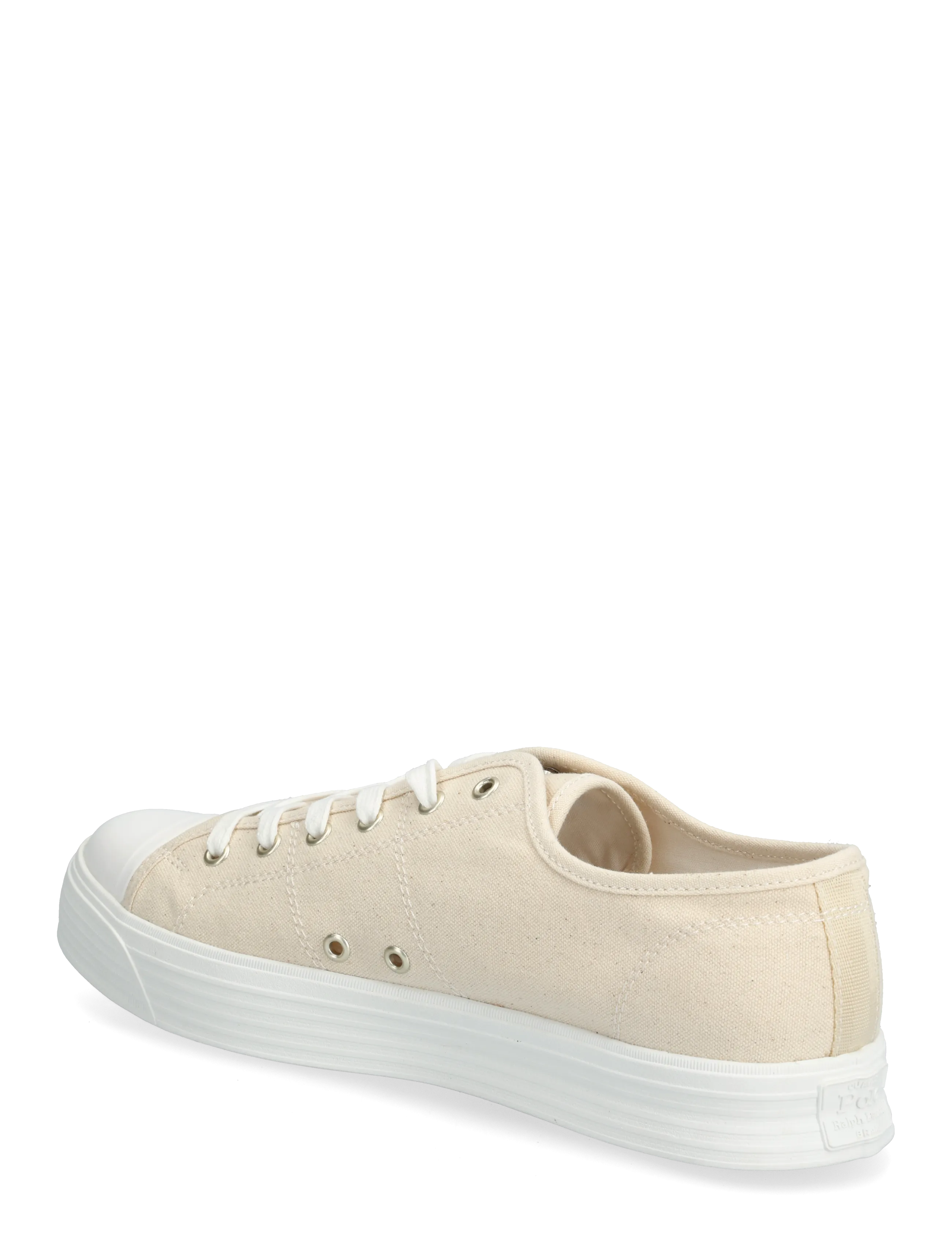 Polo Ralph Lauren - CANVAS-AYERS LOW-SK-LTL - ar zemu augšdaļu - cream - 2