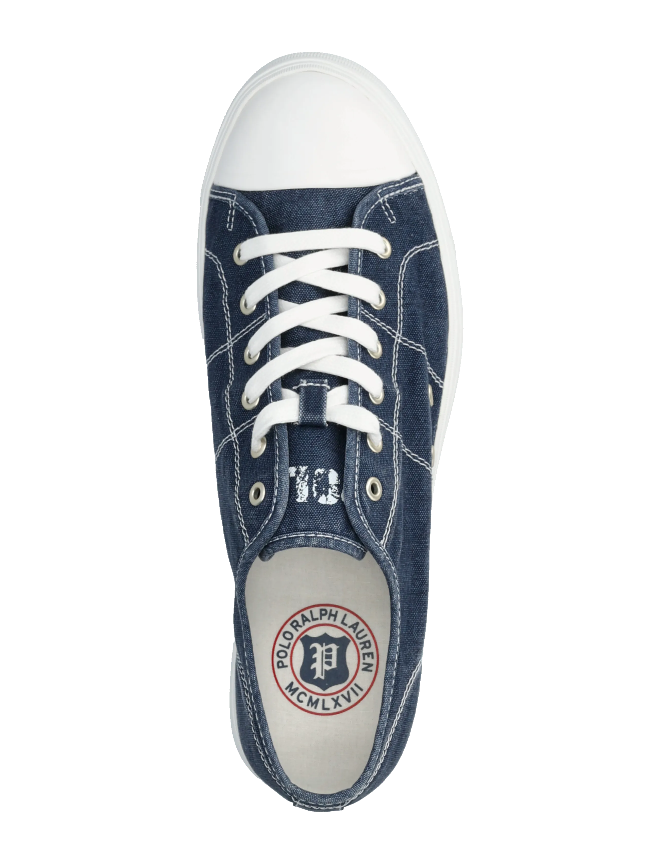 Polo Ralph Lauren - CANVAS-AYERS LOW-SK-LTL - niedriger schnitt - navy - 3
