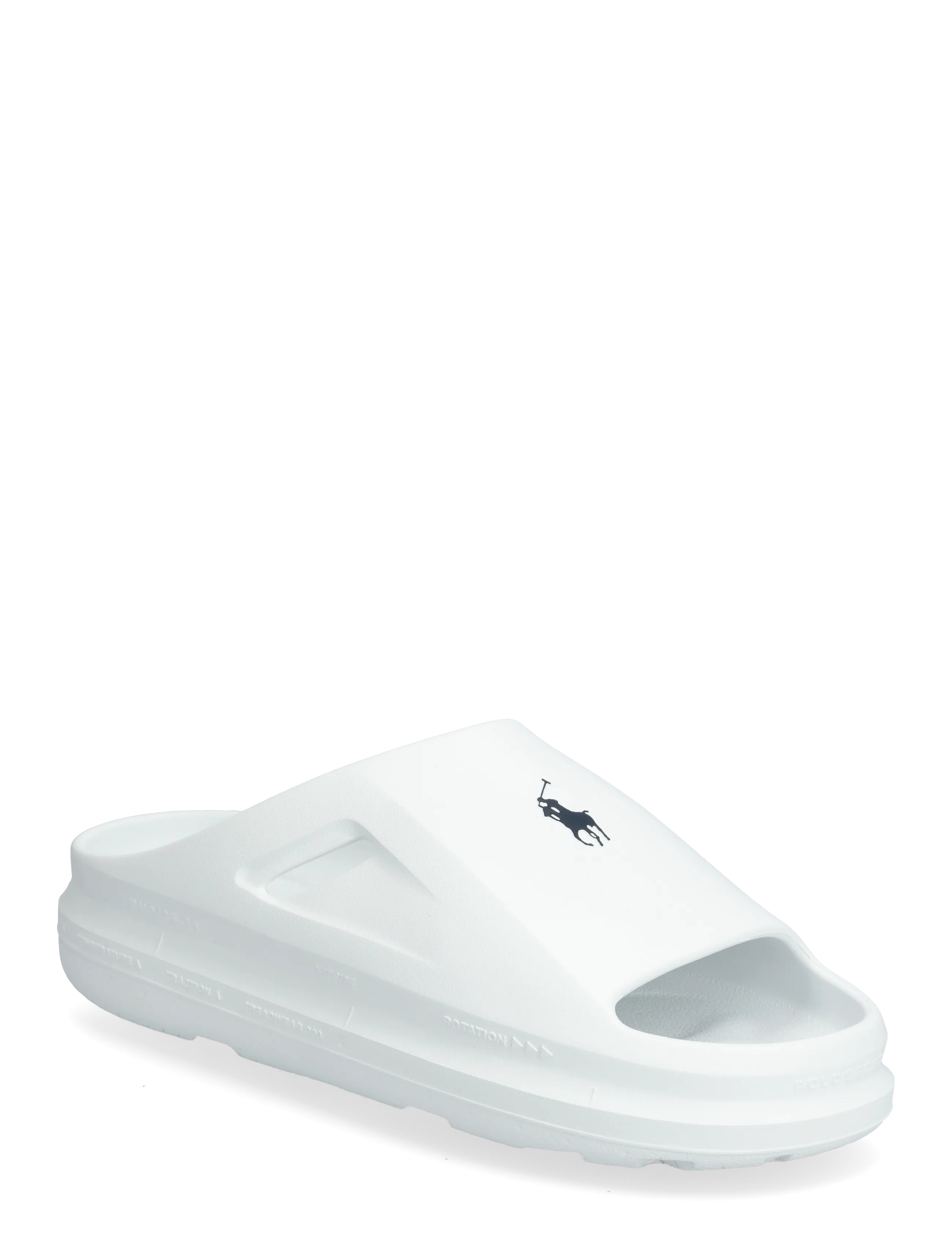 Polo Ralph Lauren Saber Slide, 46, White, Sko > Pool Sliders, Herre
