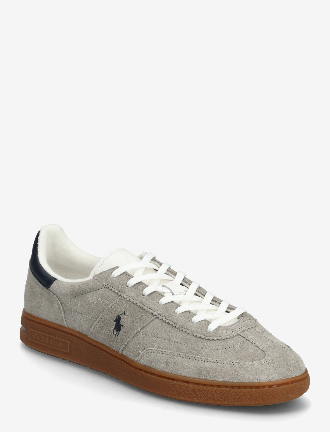 Polo Ralph Lauren - Bedford Suede Sneaker - niedriger schnitt - earth grey/hunter - 0