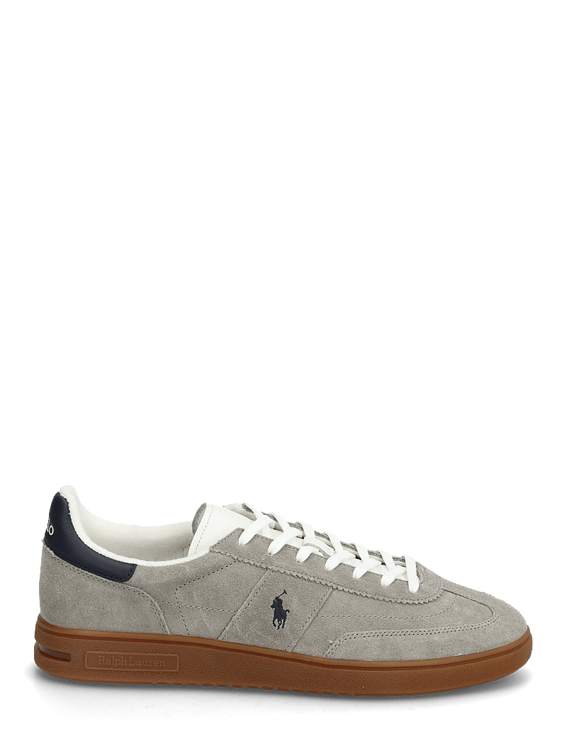 Polo Ralph Lauren - Bedford Suede Sneaker - niedriger schnitt - earth grey/hunter - 1