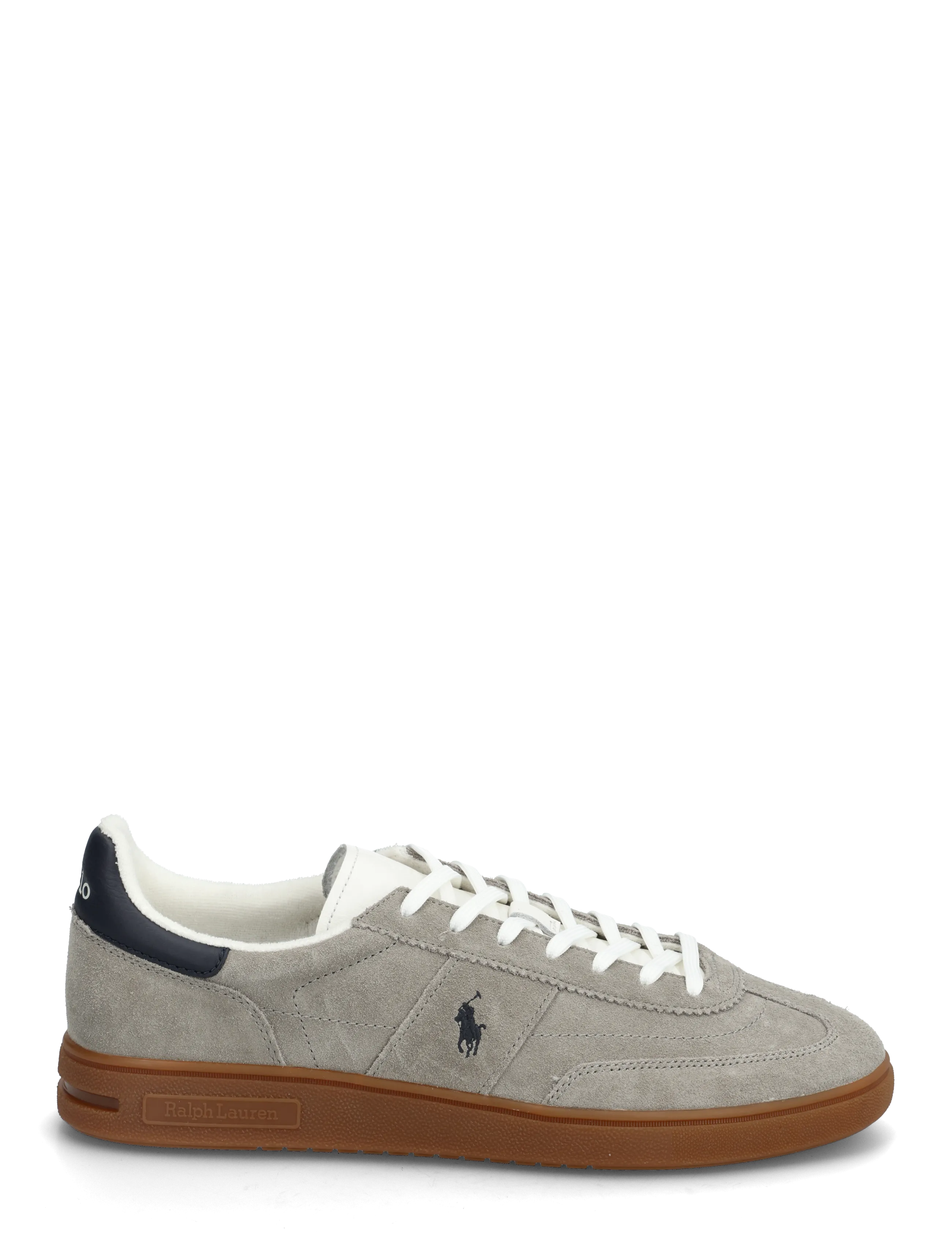 Polo Ralph Lauren - SUEDE-BEDFORD PP-SK-LTL - lave sneakers - earth grey/hunter - 1