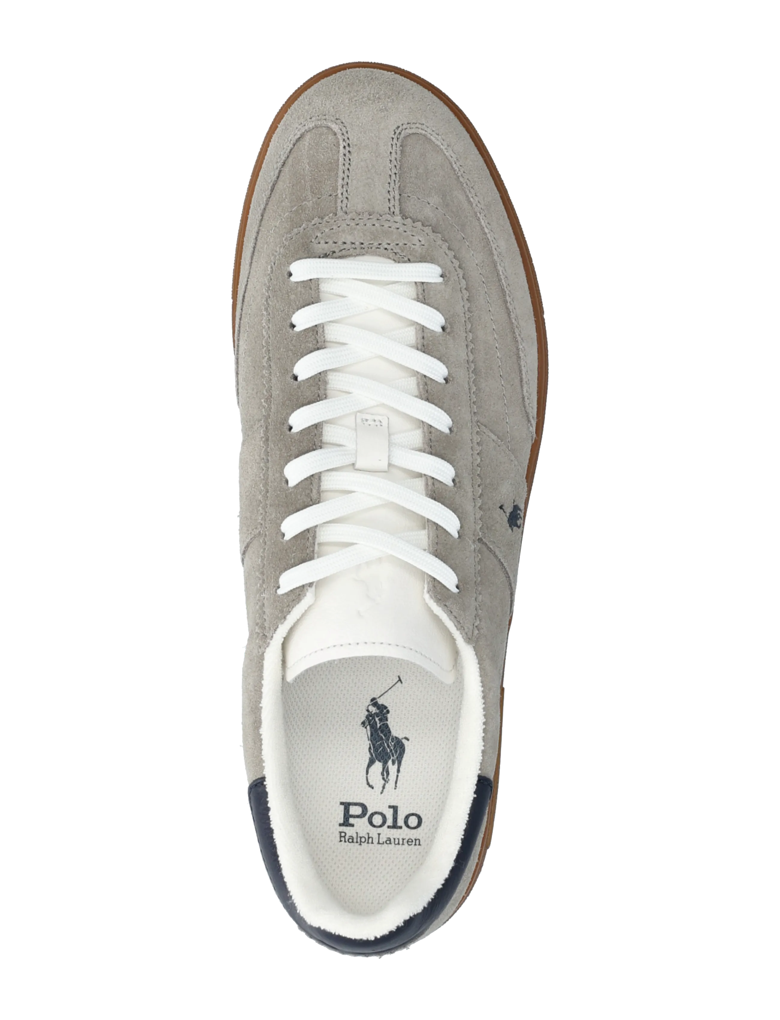 Polo Ralph Lauren - SUEDE-BEDFORD PP-SK-LTL - lave sneakers - earth grey/hunter - 3
